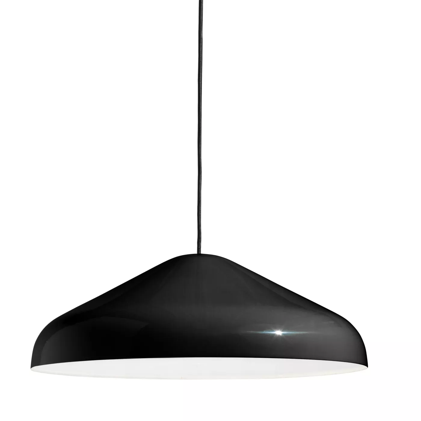 HAY Pao Steel, negro brillo - ø47 cm – Lámpara de suspensión — imagen 3