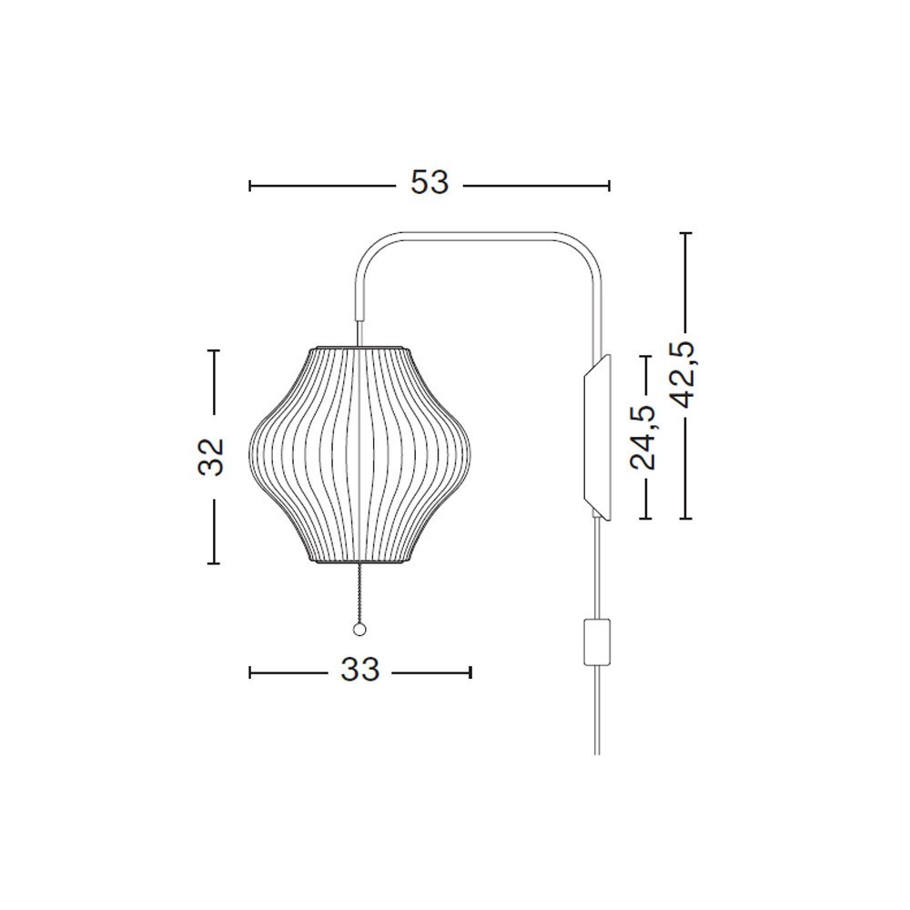 HAY Nelson Pear Sconce – Lámpara pared — imagen 8