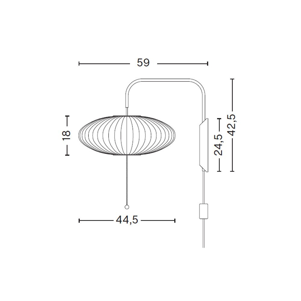 HAY Nelson Saucer Sconce – Lámpara pared — imagen 8