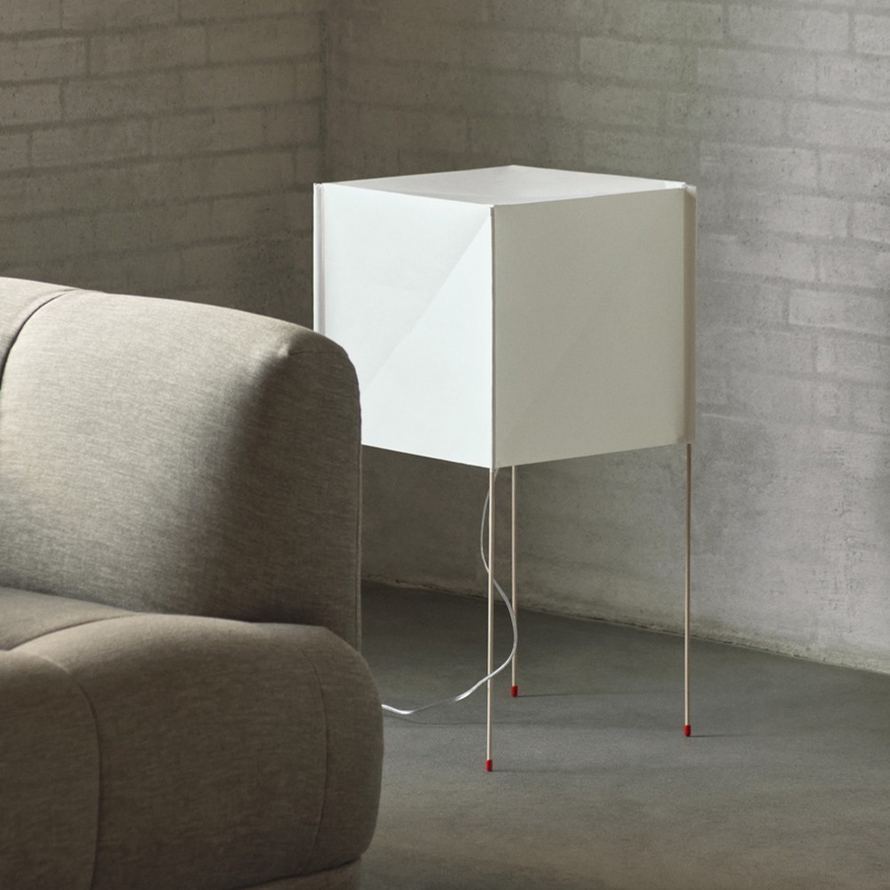 HAY Paper Cube – Lámpara pie — imagen 5