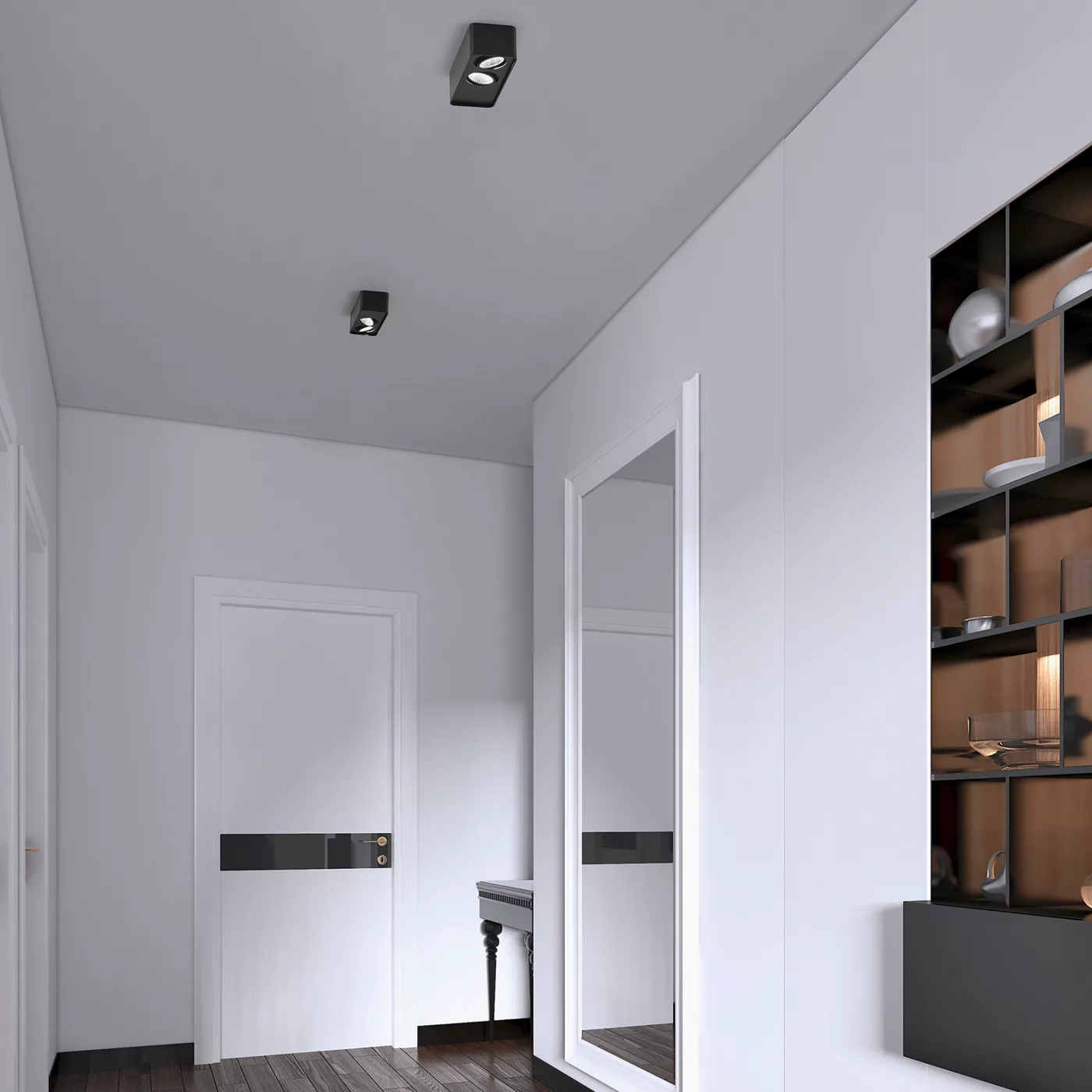 Helestra Cas, 2 focos – Lámpara de techo led — imagen 3