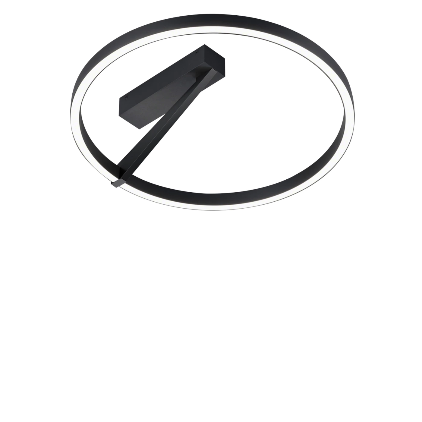 Helestra Elara, lámpara de techo LED negro