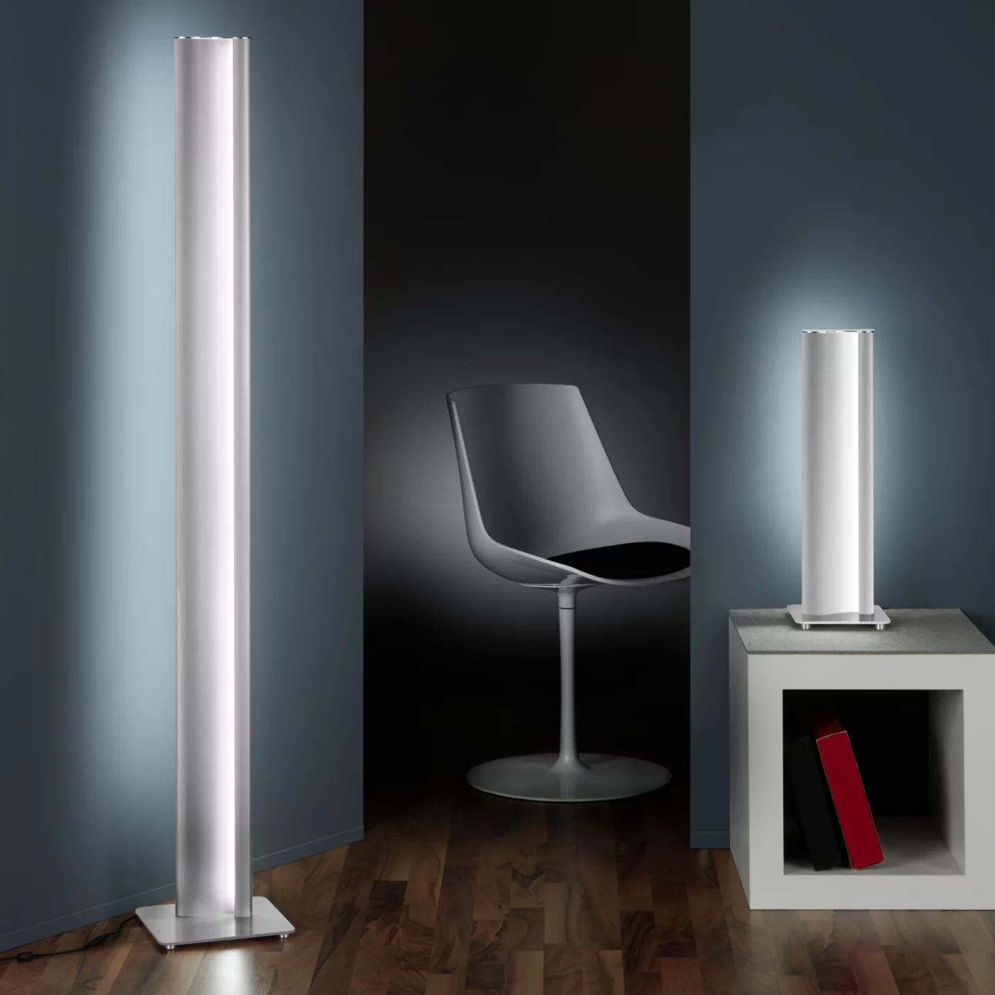 Helestra Kurvo, negro mate – Lámpara de pie led — imagen 4
