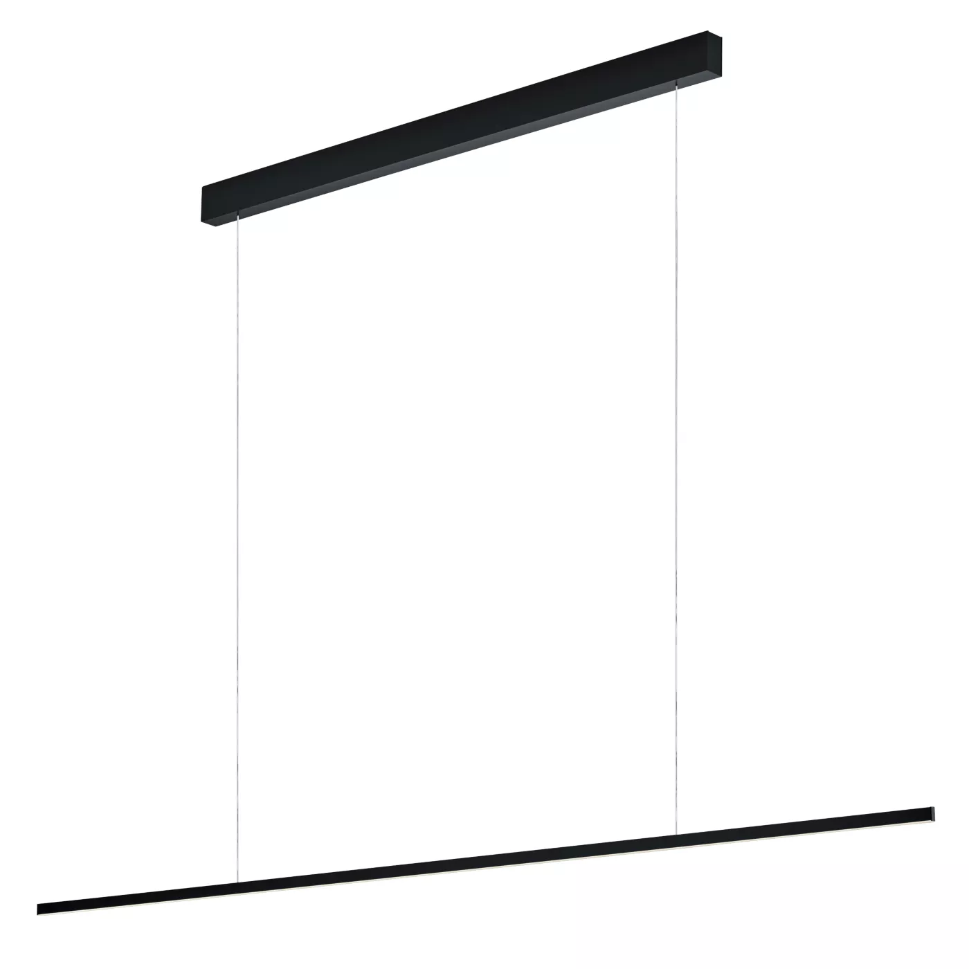 Helestra Loopy, negro mate – Lámpara de suspensión led