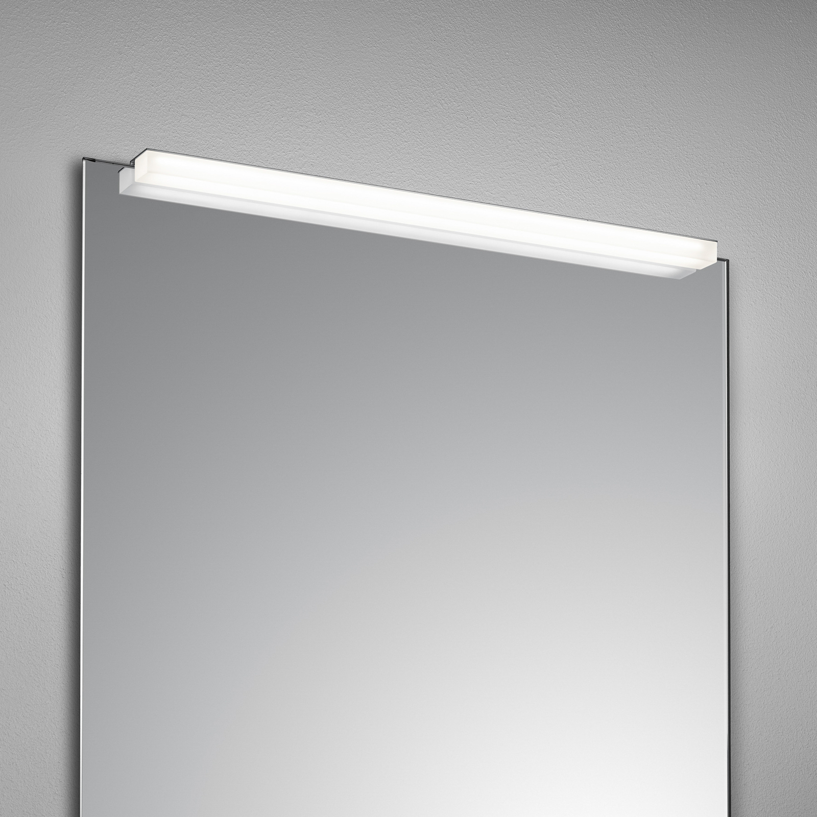 Helestra Onta lámpara de espejo LED, IP44, acrílico