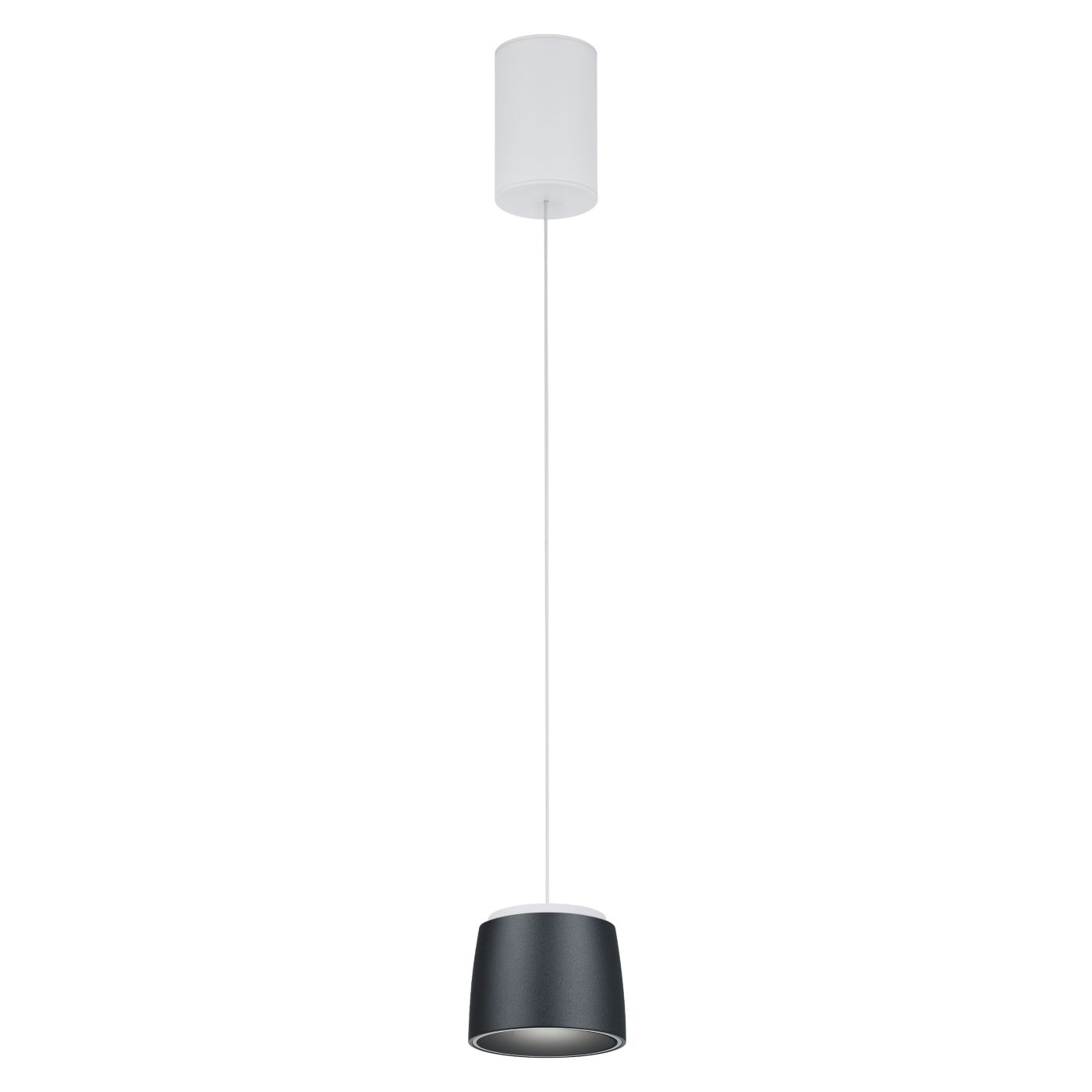 Helestra Ove, negro/dorado – Lámpara de suspensión led — imagen 5