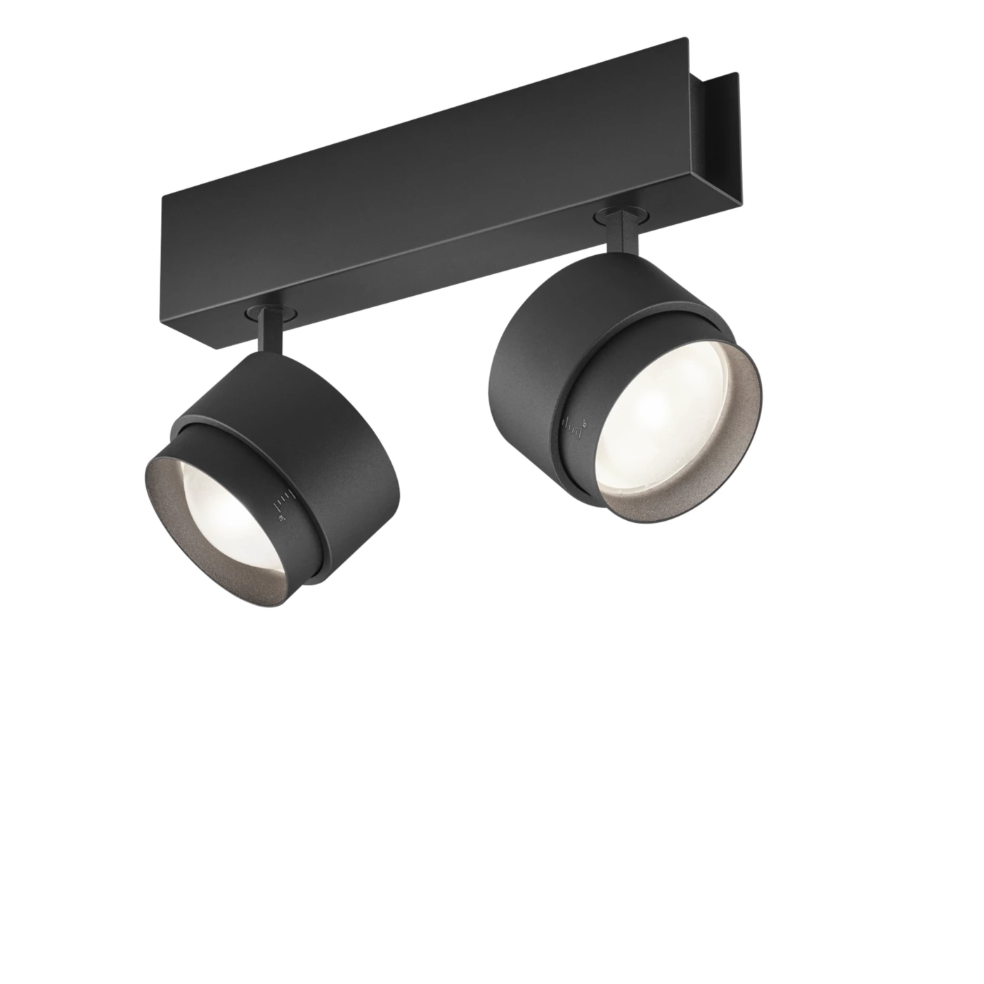 Helestra Pont, 2 focos negro mate – Lámpara de techo led — imagen 5