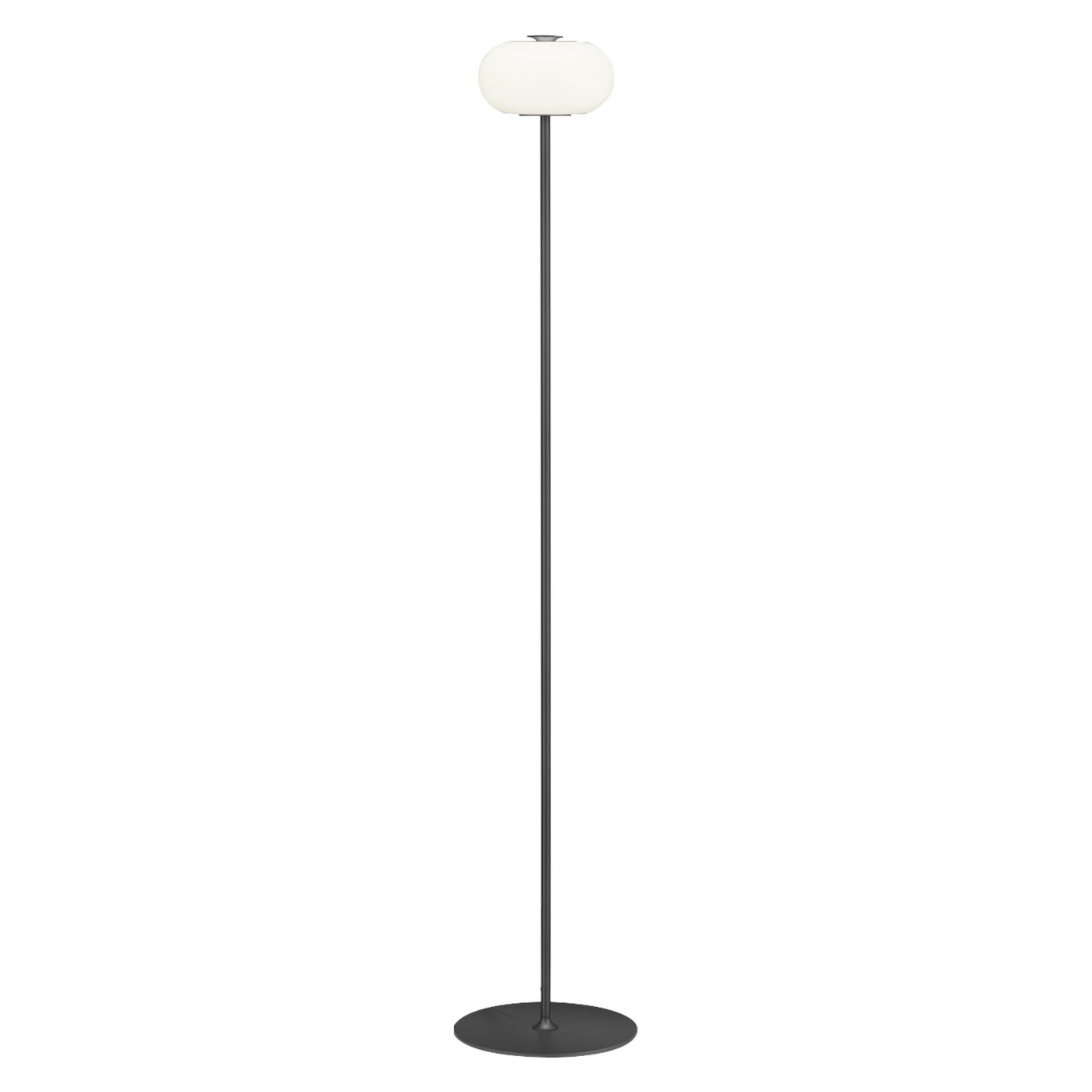 Helestra Sapo, lámpara de pie LED negro mate