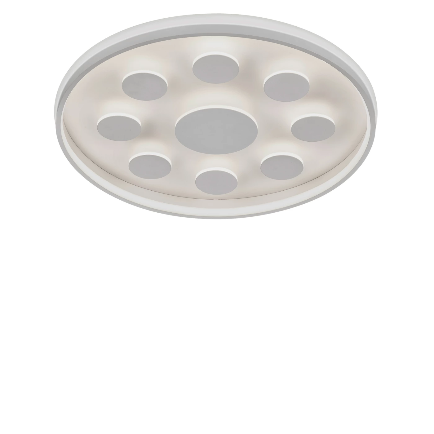 Hell Circle, lámpara de techo LED blanco