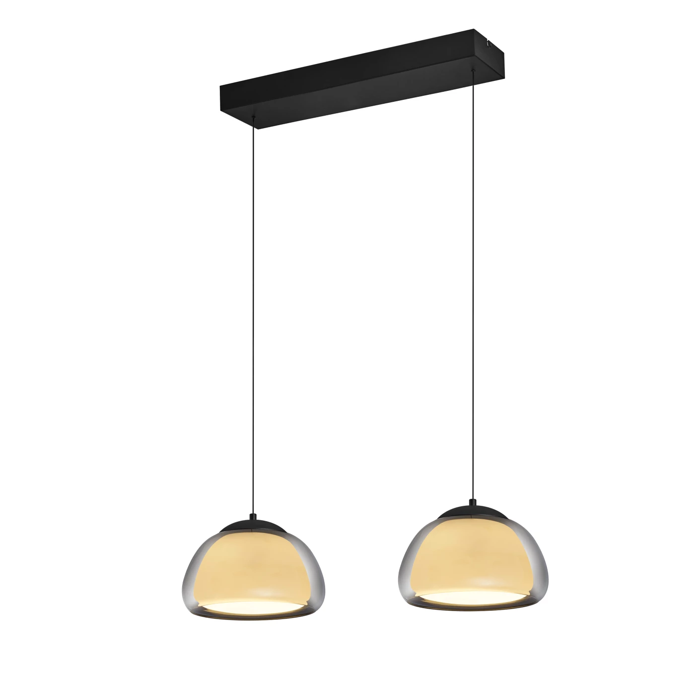 Hell Luxxo, 2 focos negro – Lámpara de suspensión led — imagen 3