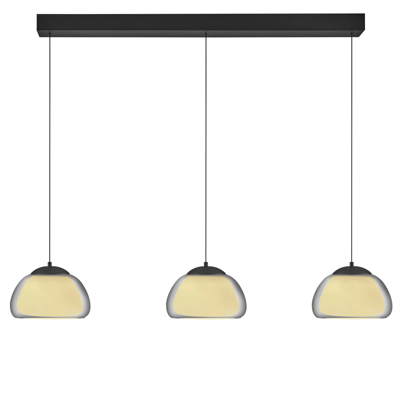 Luxxo, lámpara de suspensión LED 3 focos