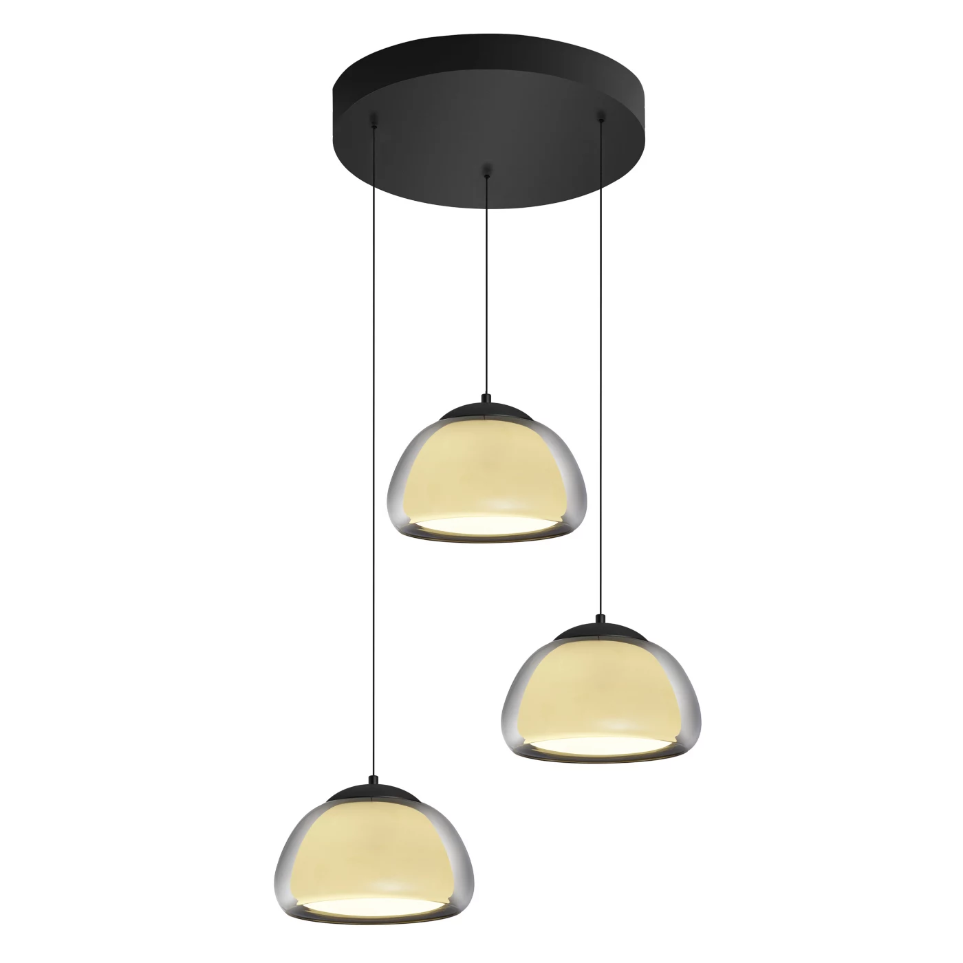 Luxxo, lámpara de suspensión LED Cluster - 3 focos