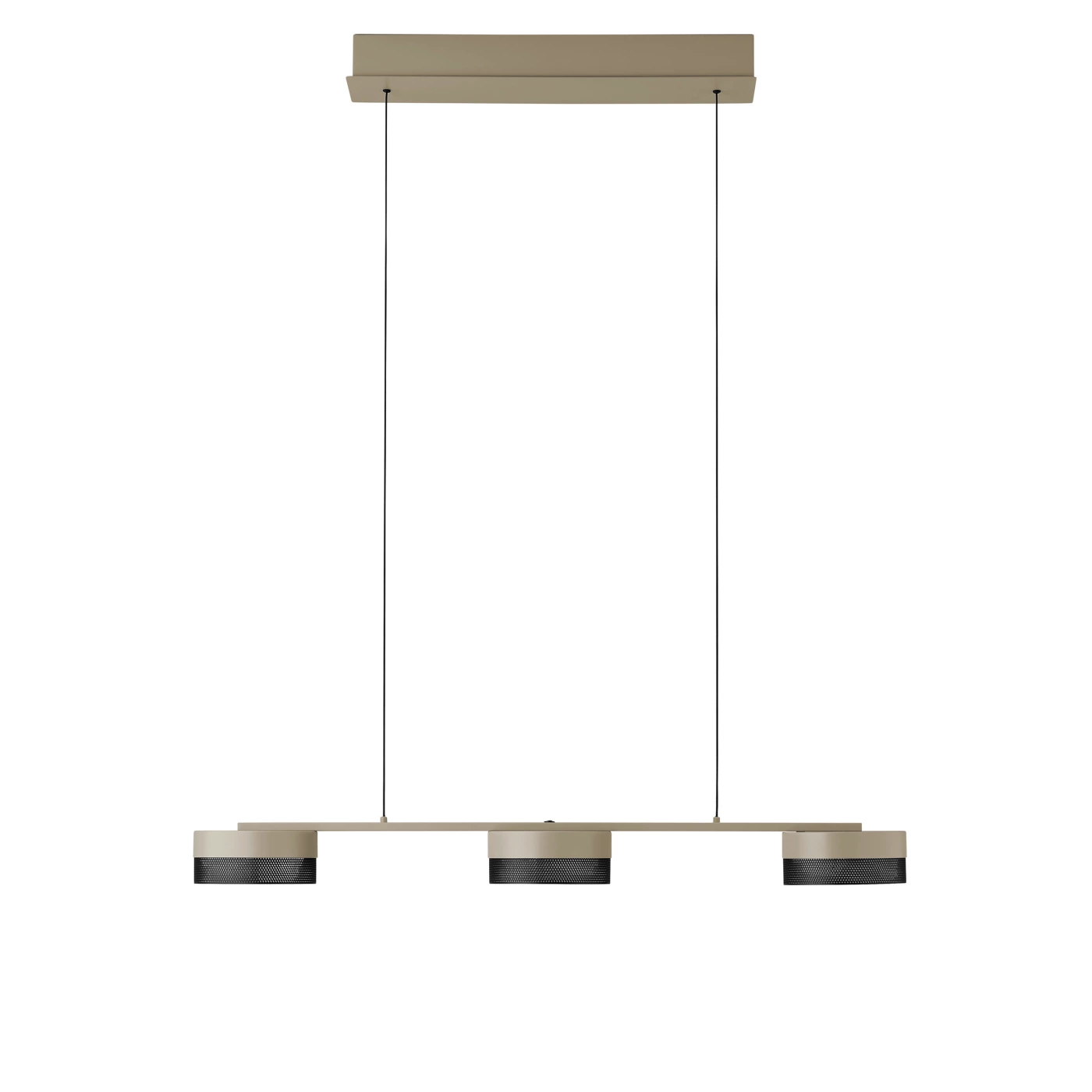 Mesh, lámpara de suspensión LED 3 focos