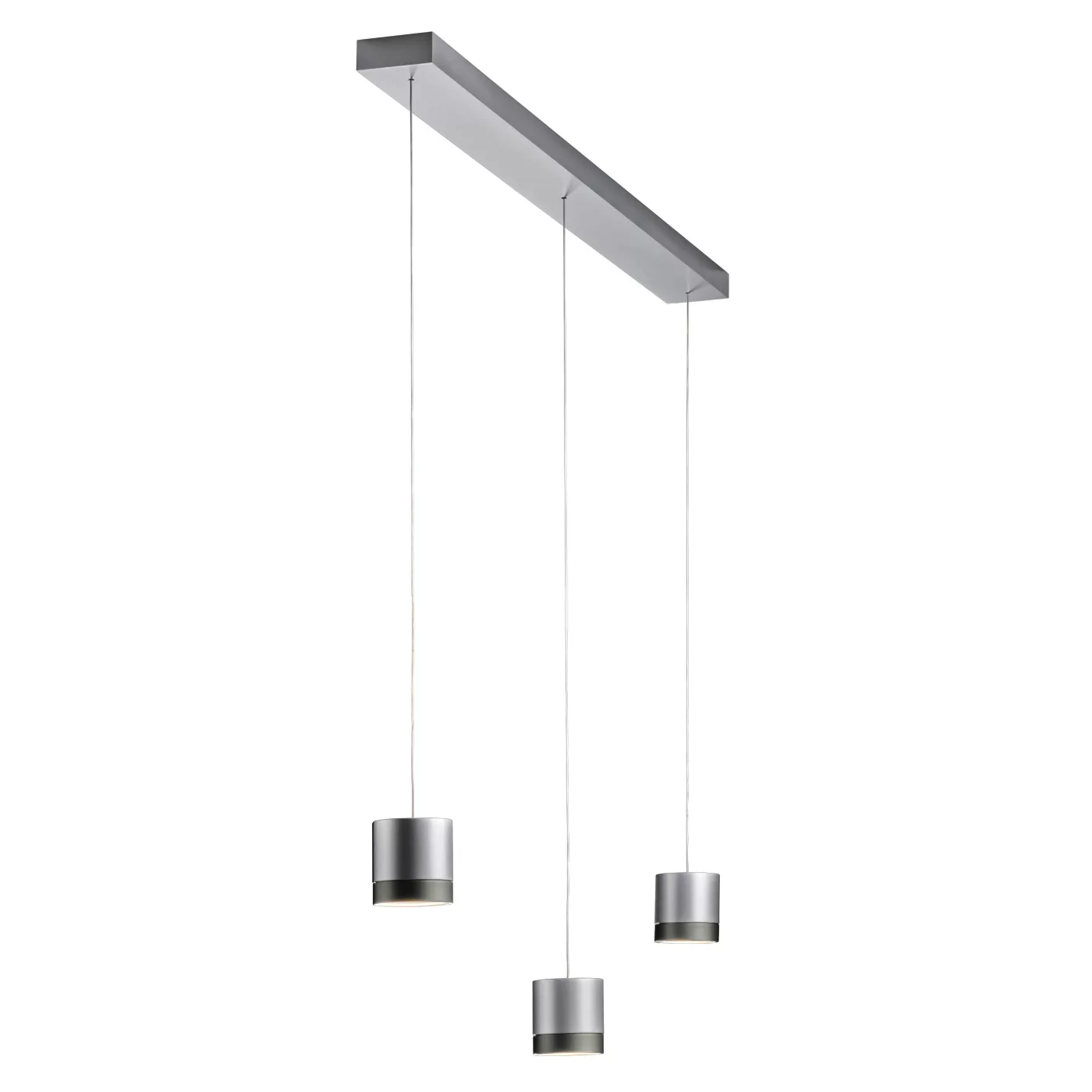 Holtkötter Aura P3, lámpara de suspensión LED 3 focos