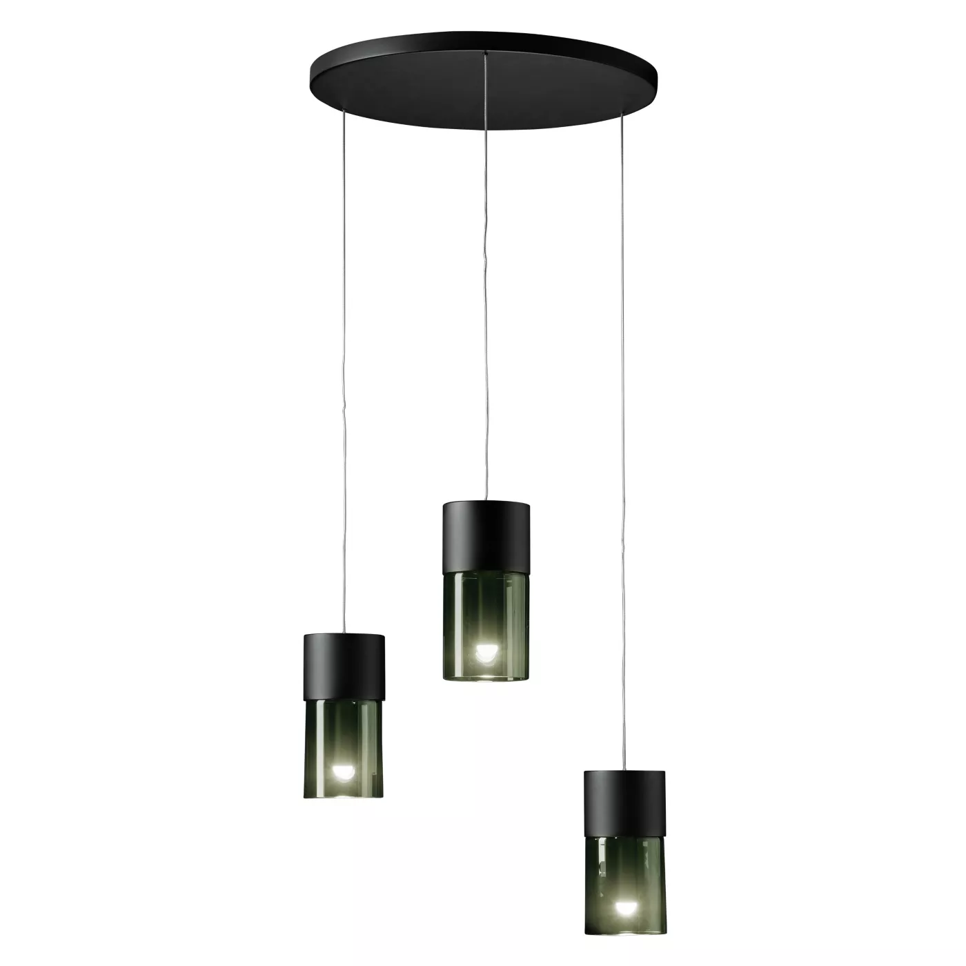 Holtkötter Aura R3, lámpara de suspensión LED Cluster