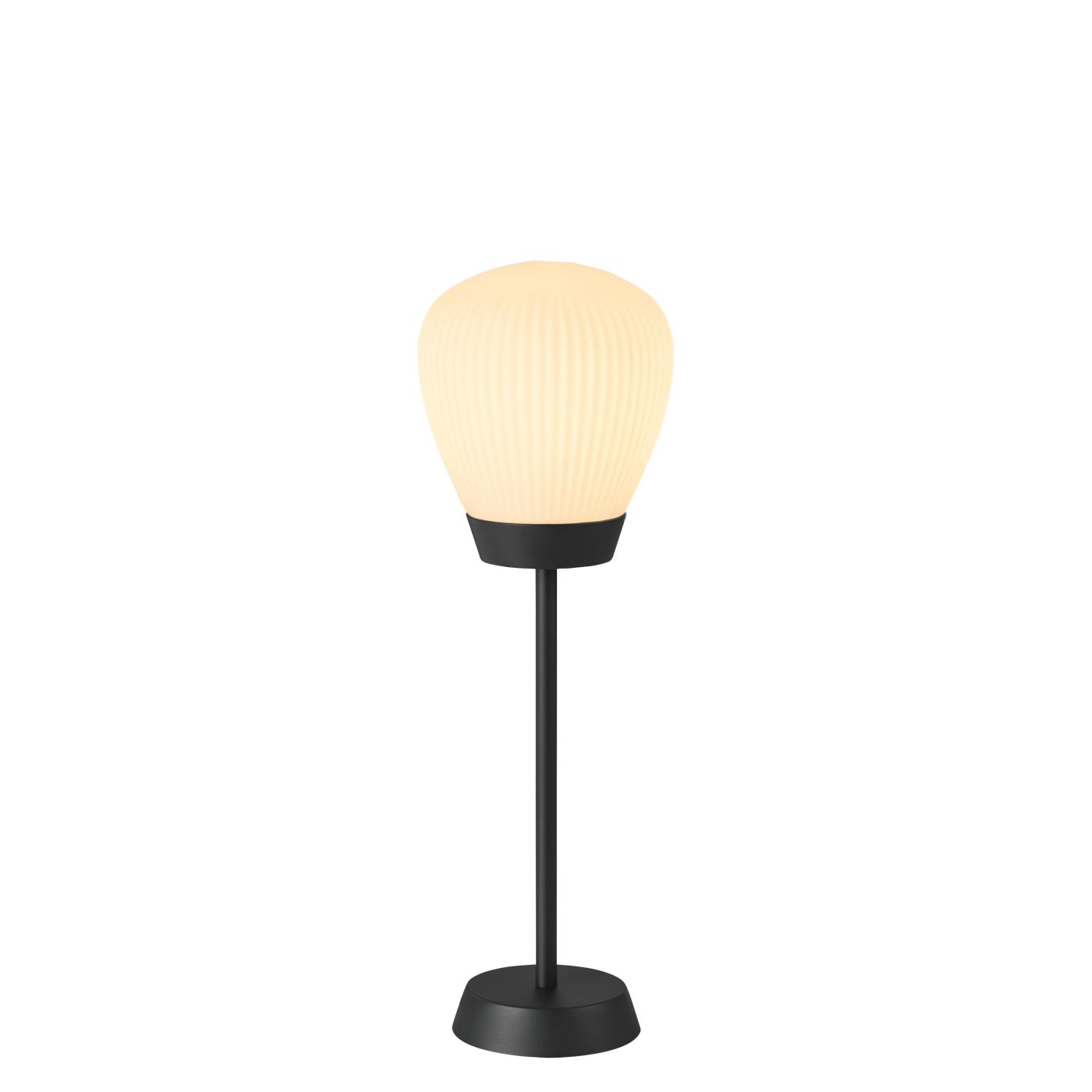 Holtkötter Plissee T1, negro – Lámpara de sobremesa — imagen 3