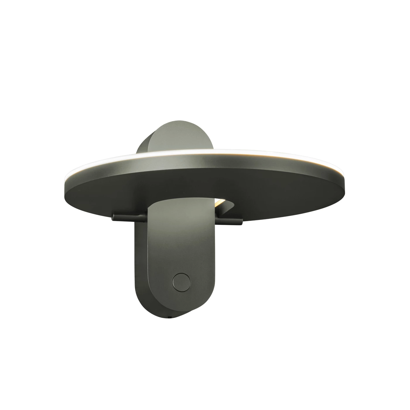 Holtkötter Supernova, lámpara de pared LED platino - con regulador táctil