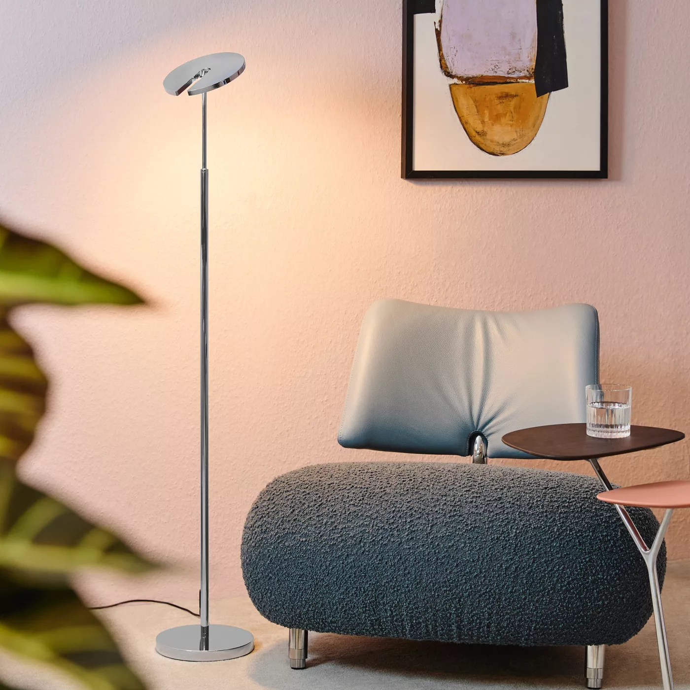 Holtkötter Supernova S, negro – Lámpara de pie led — imagen 4