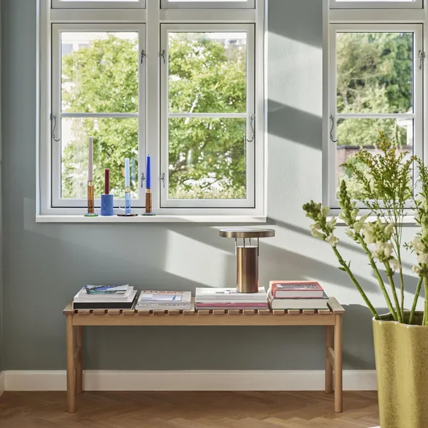 Hübsch BringMe Portátil Latón Bruñido – Lámpara de mesa — imagen 3