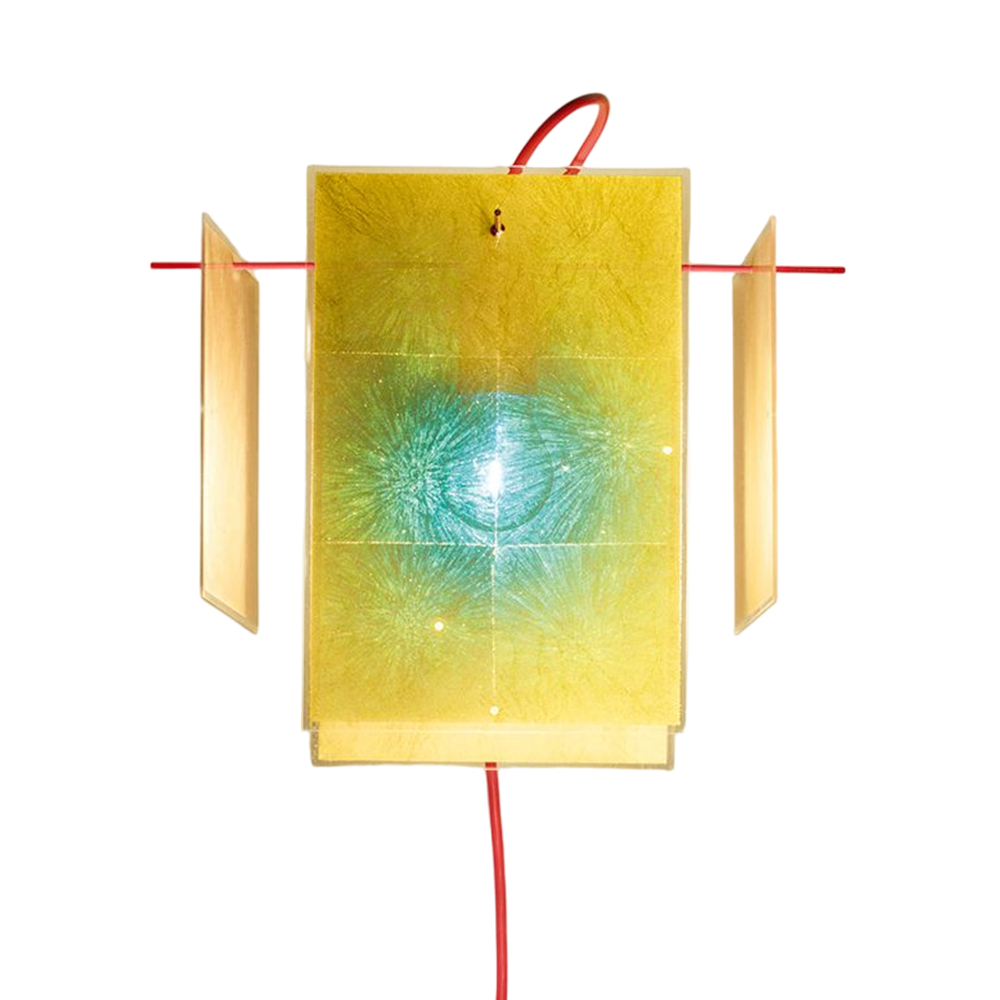 Ingo Maurer 24 Karat Blau W – Aplique pared — imagen 3