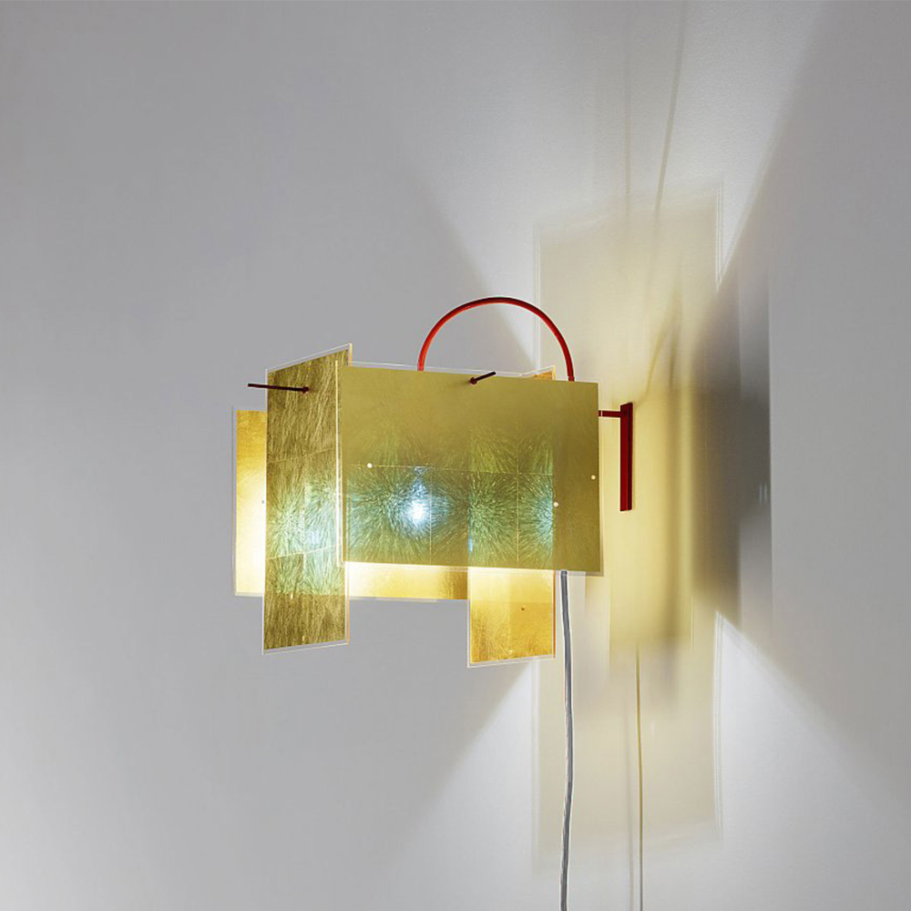 Ingo Maurer 24 Karat Blau W – Aplique pared — imagen 4