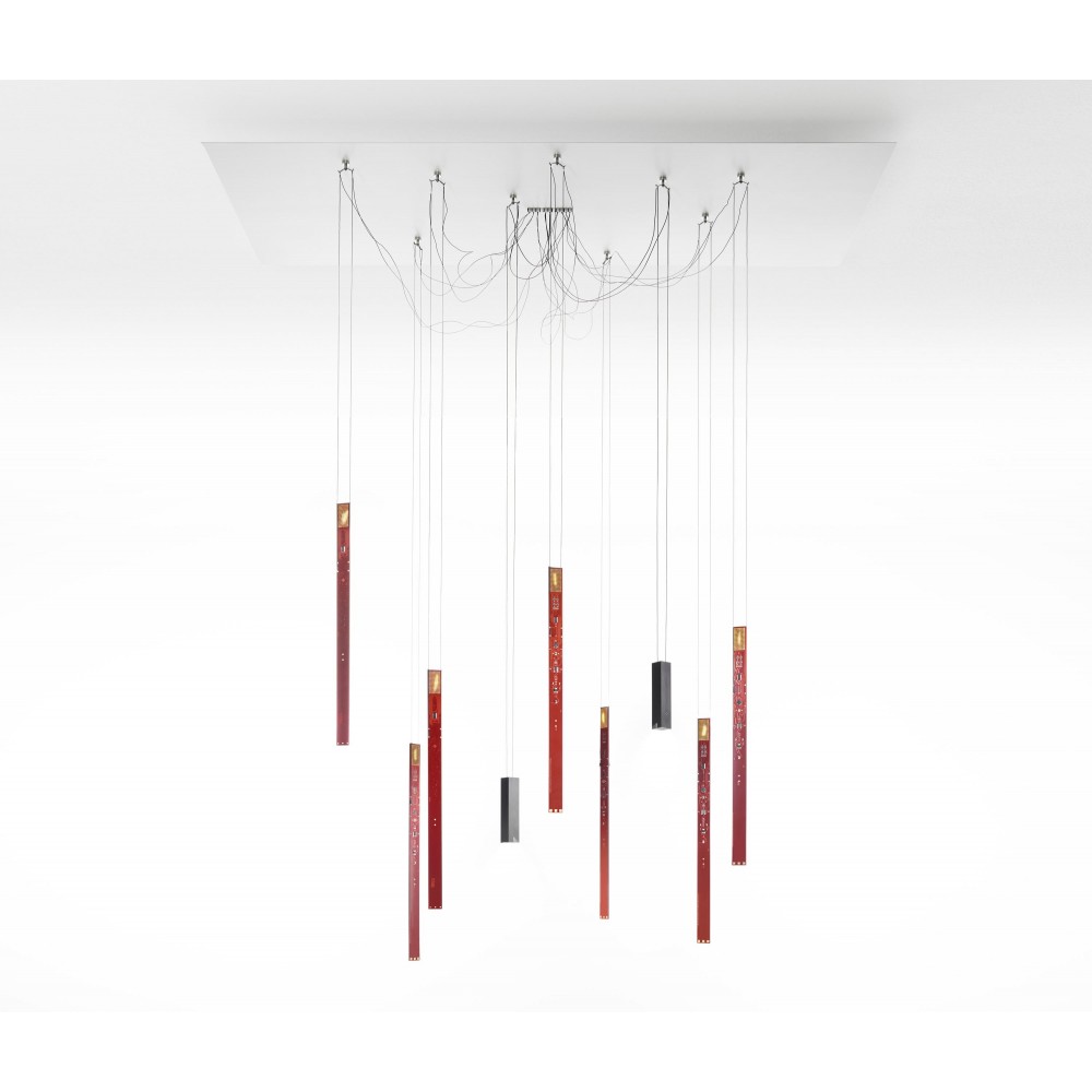 Ingo Maurer Flying Flames Element suspension — imagen 5