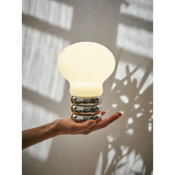 Ingo Maurer B.Bulb Blanco – Lámpara de mesa — imagen 6