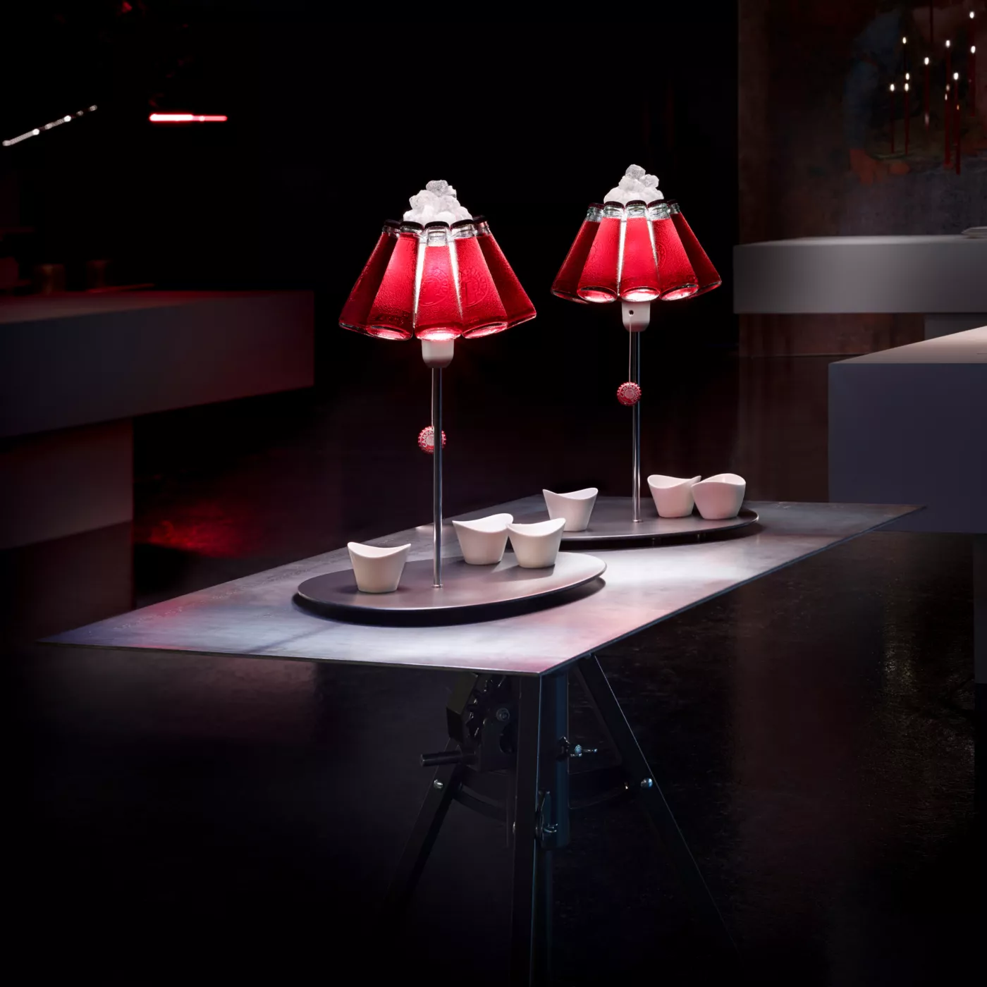 Ingo Maurer Campari Bar – Lámpara de sobremesa — imagen 3