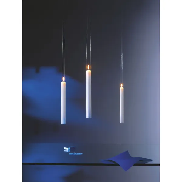 Ingo Maurer Fly Candle Fly! 3 Blanco – Lámpara de techo — imagen 4