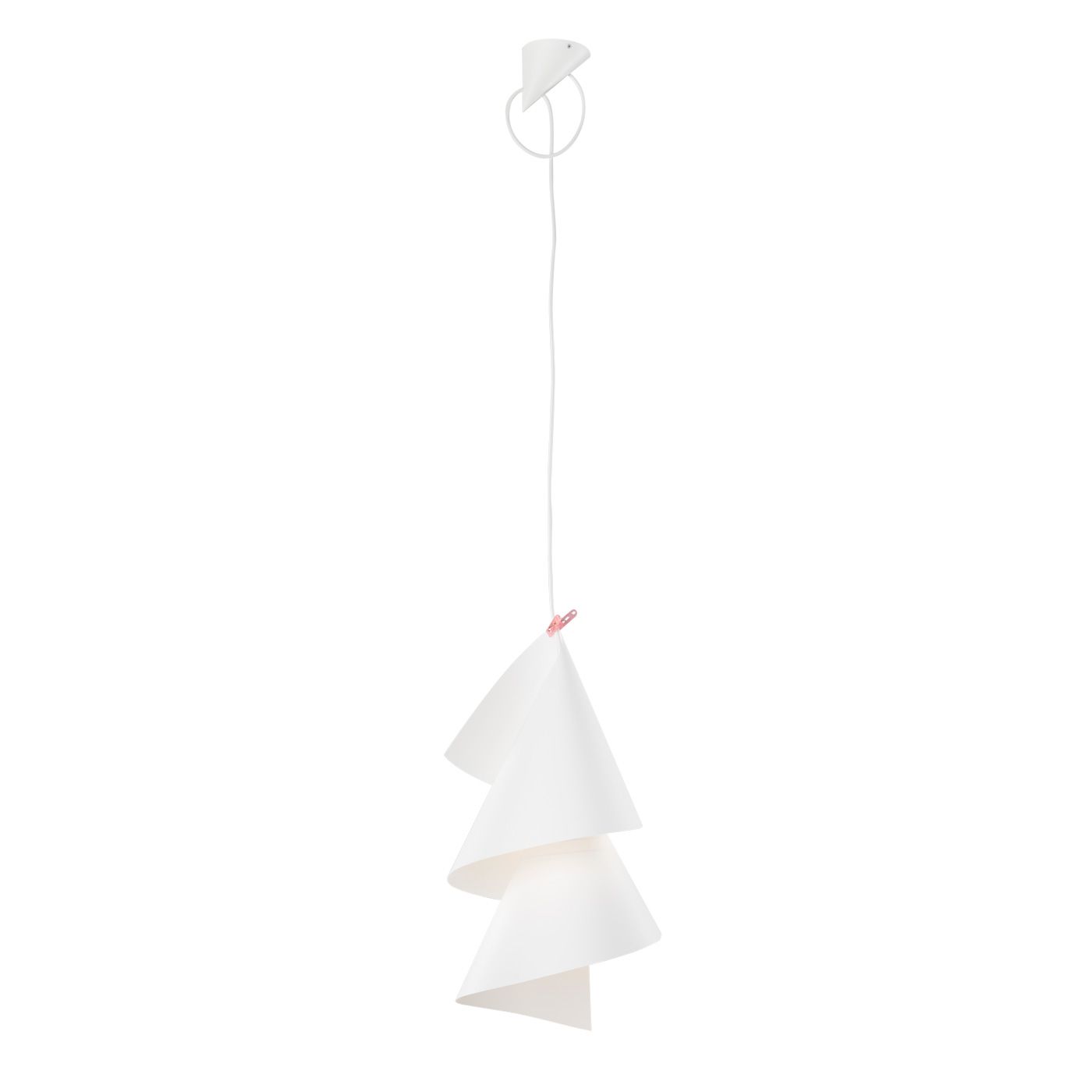 Ingo Maurer Willydilly blanco - cable 450 cm