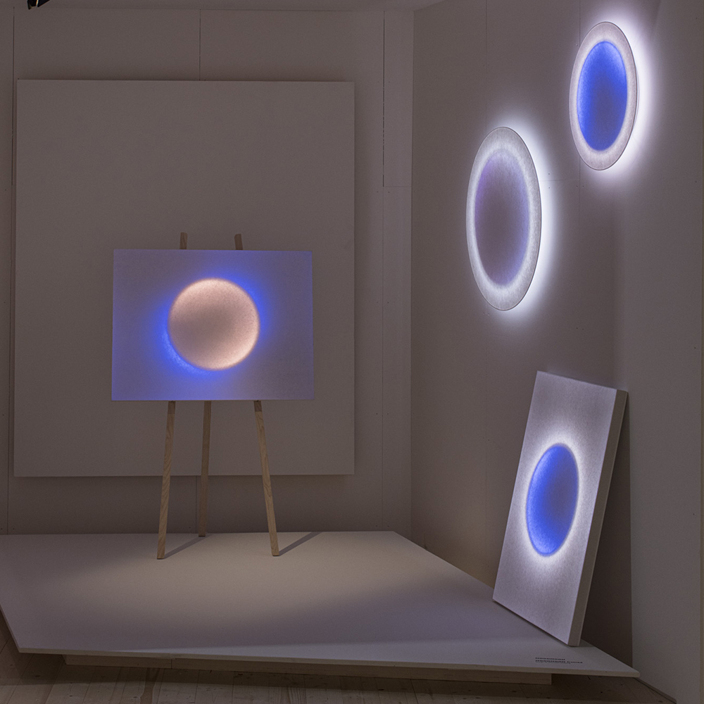 Ingo Maurer pie/sobremesa Moodmoon framed – Lámpara — imagen 7