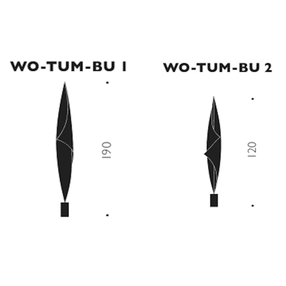 Ingo Maurer Wo-Tum-Bu – Lámpara de pie — imagen 7