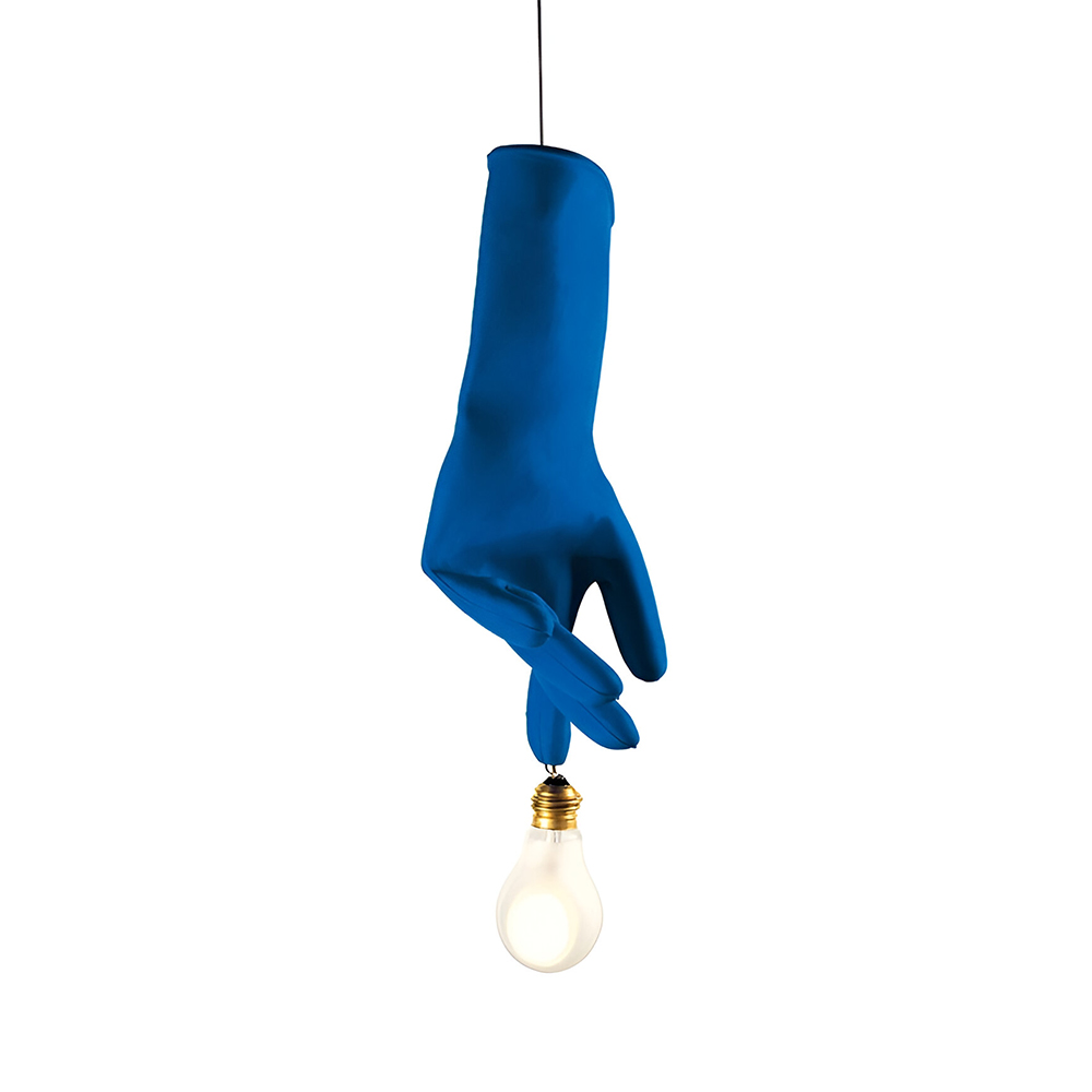 Ingo Maurer Blue Luzy – Lámpara suspensión