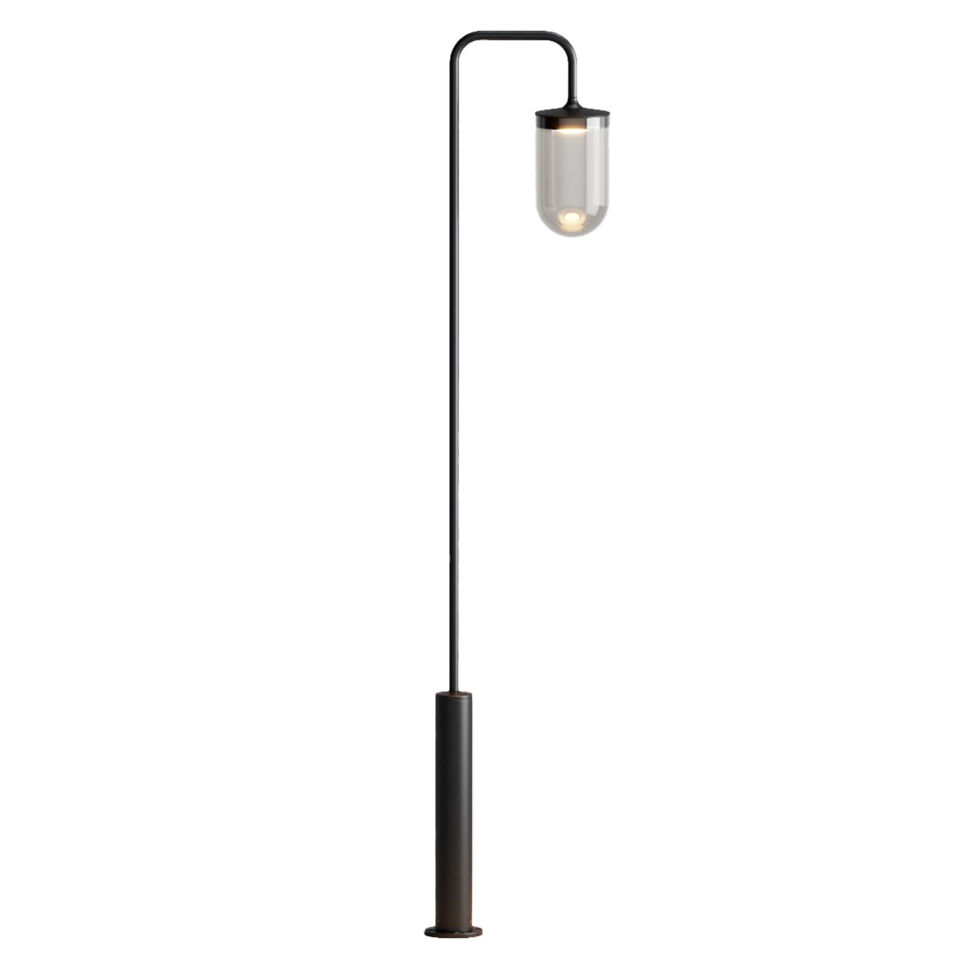 IP44.DE Aam.4, sobremuro LED negro
