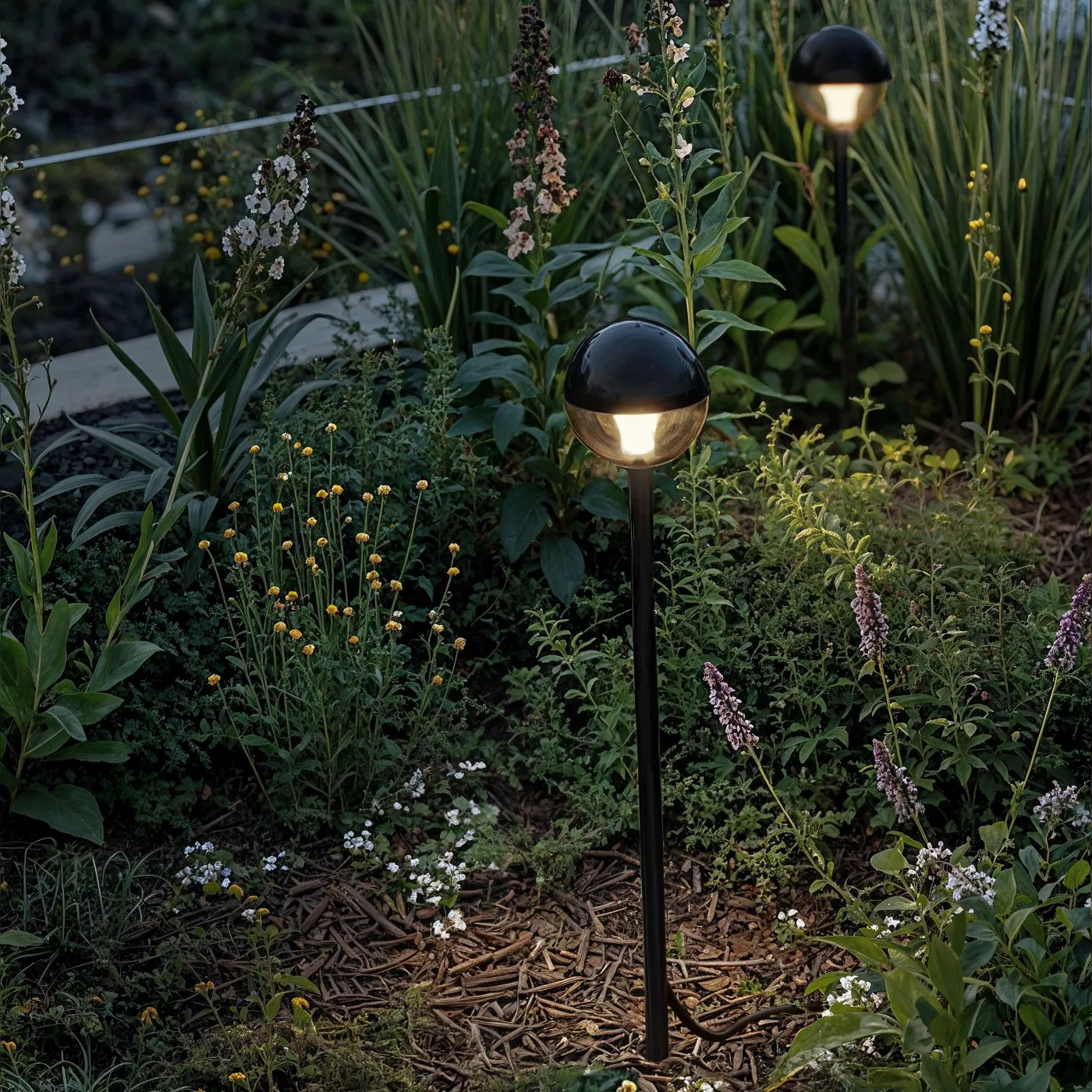 IP44.DE Bal.4 Connect, sobremuro Led negro — imagen 4
