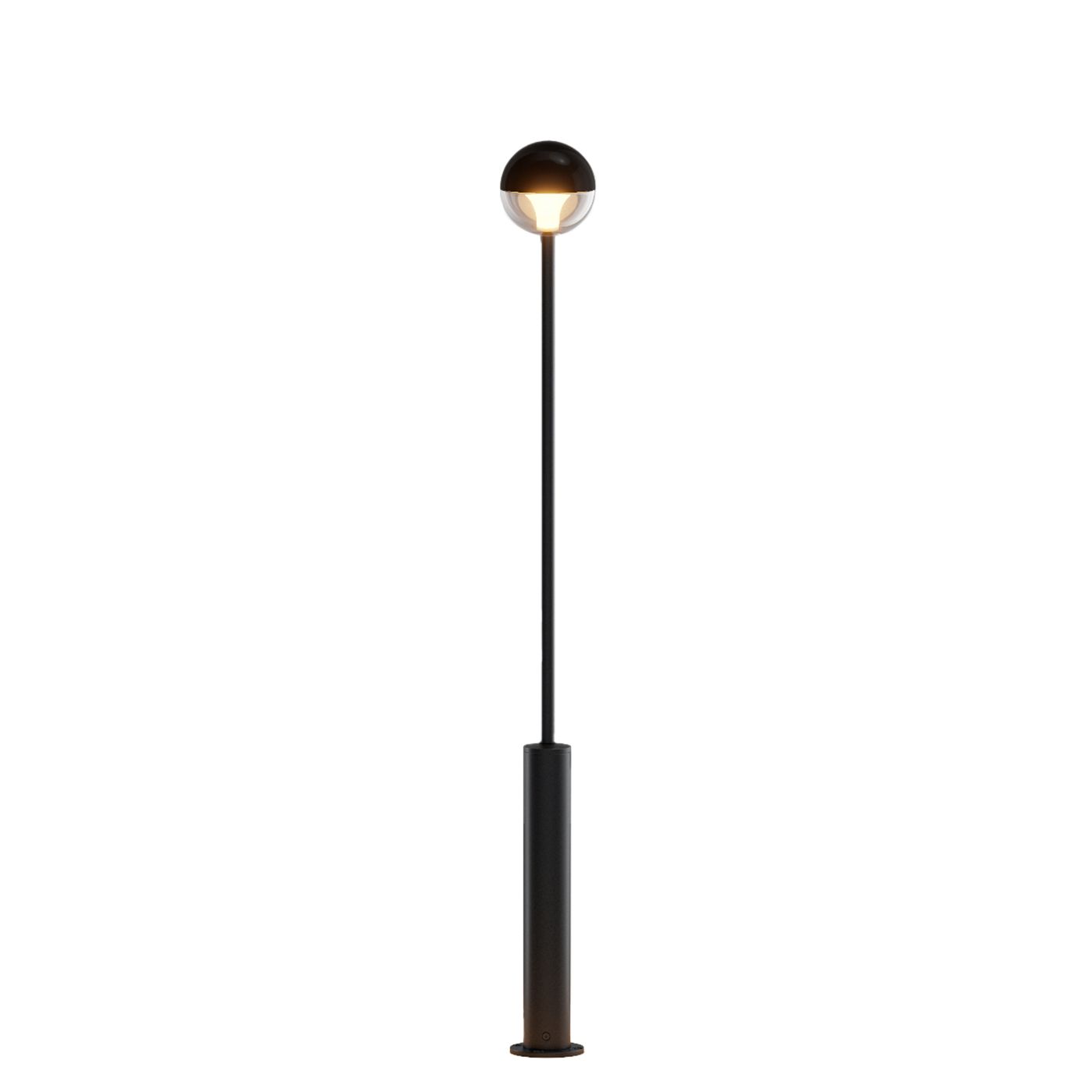 IP44.DE Bal.4, sobremuro LED negro