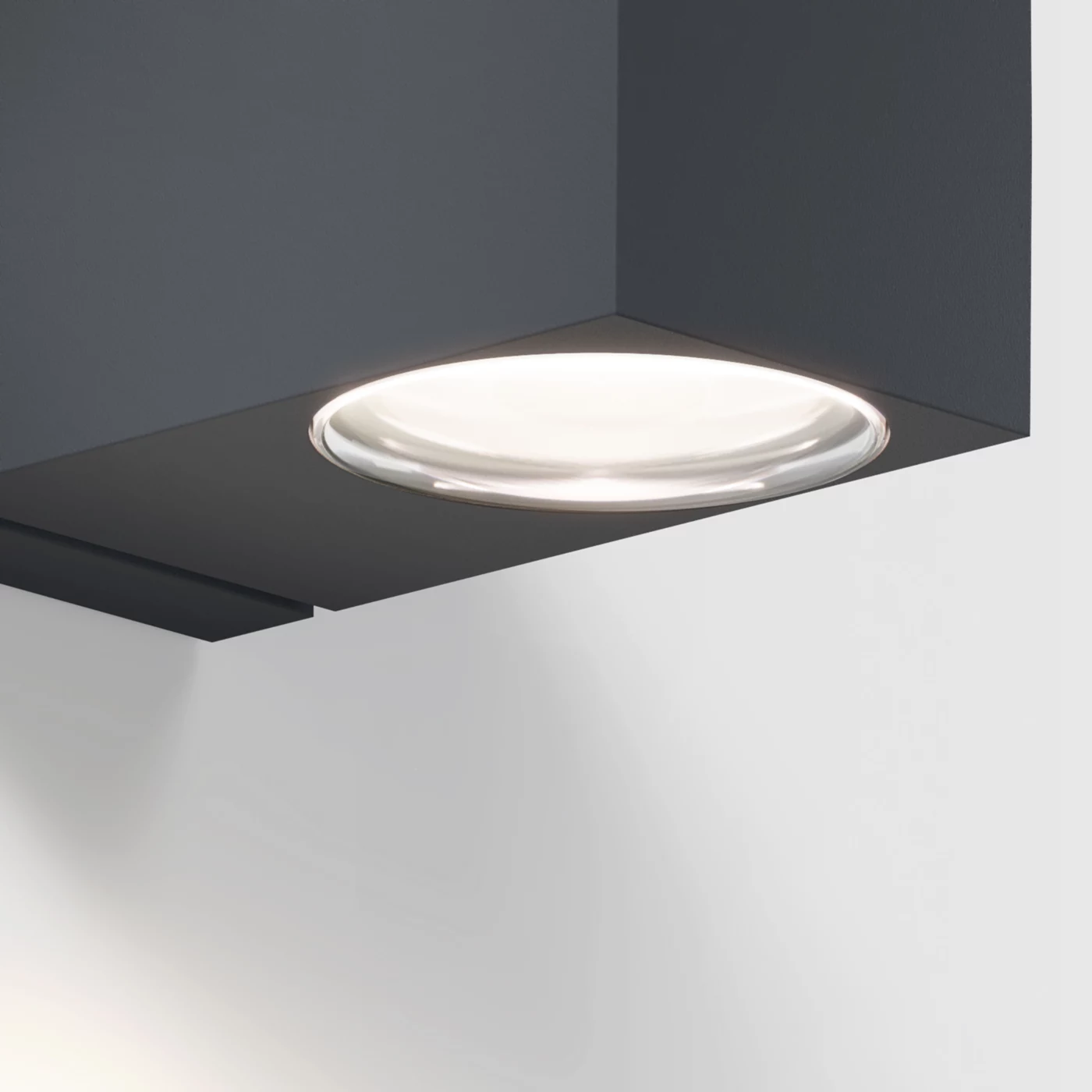 IP44.DE Como Down, antracita – Lámpara de pared led — imagen 4