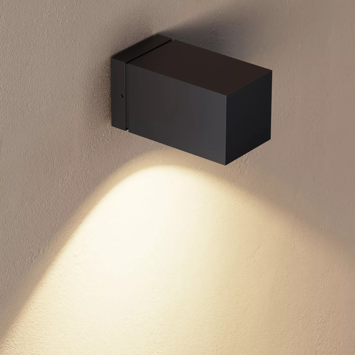 IP44.DE Como Down, antracita – Lámpara de pared led — imagen 8