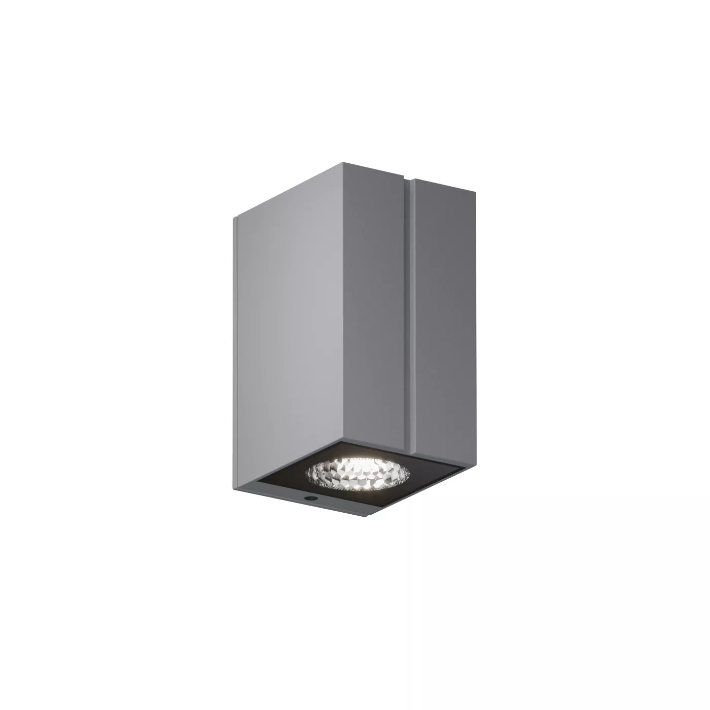 IP44.DE Cut Down, lámpara de pared LED gris