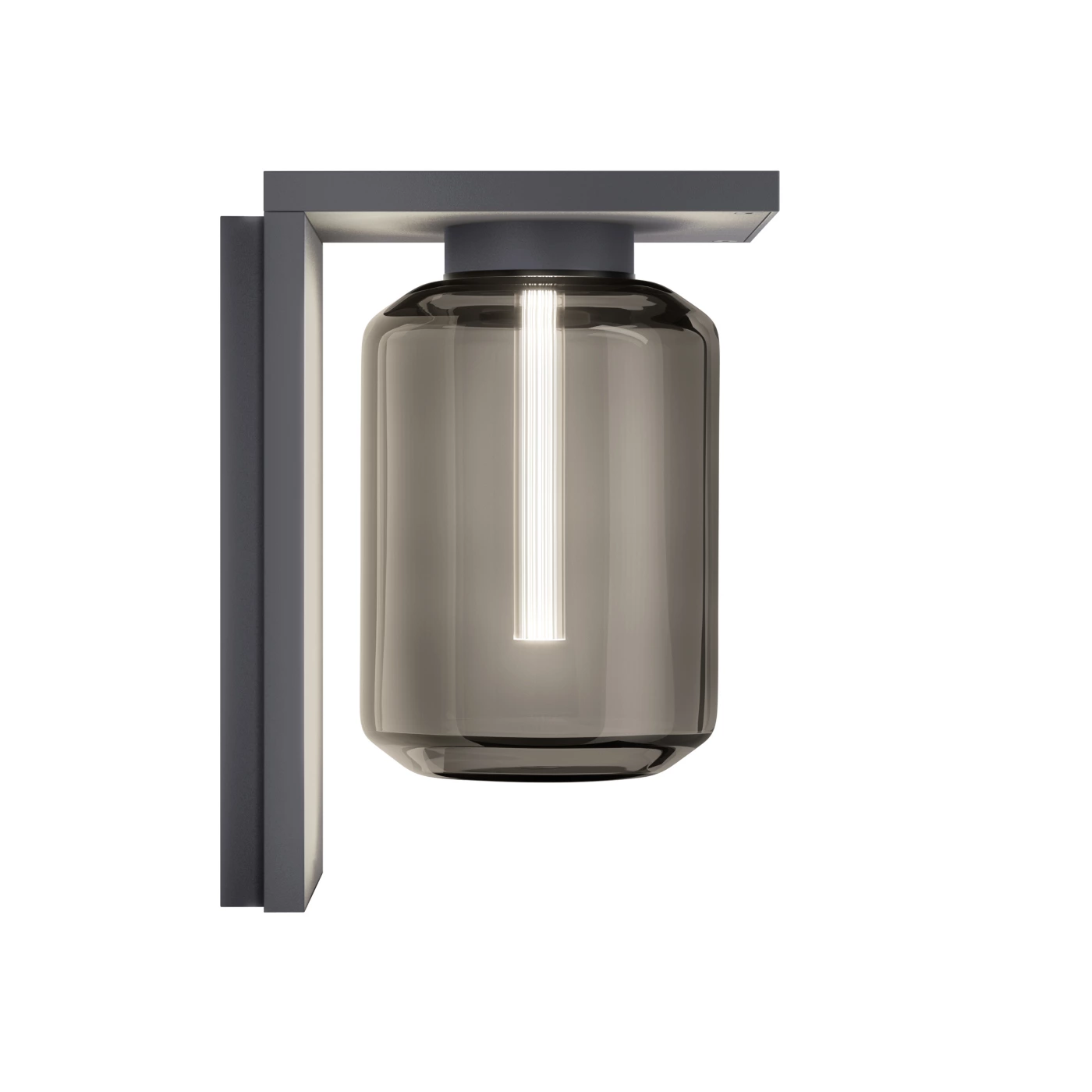 IP44.DE Dia F, lámpara de pared LED antracita