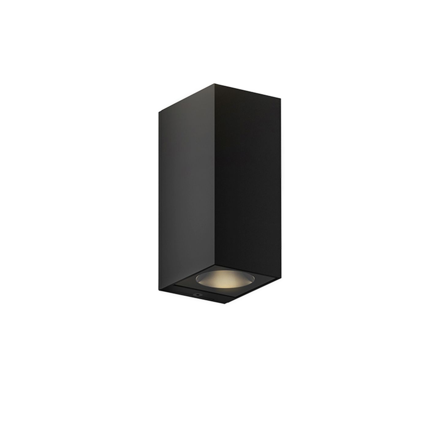 IP44.DE Iem.2 Y, lámpara de pared LED negro/regulable por corte de fase