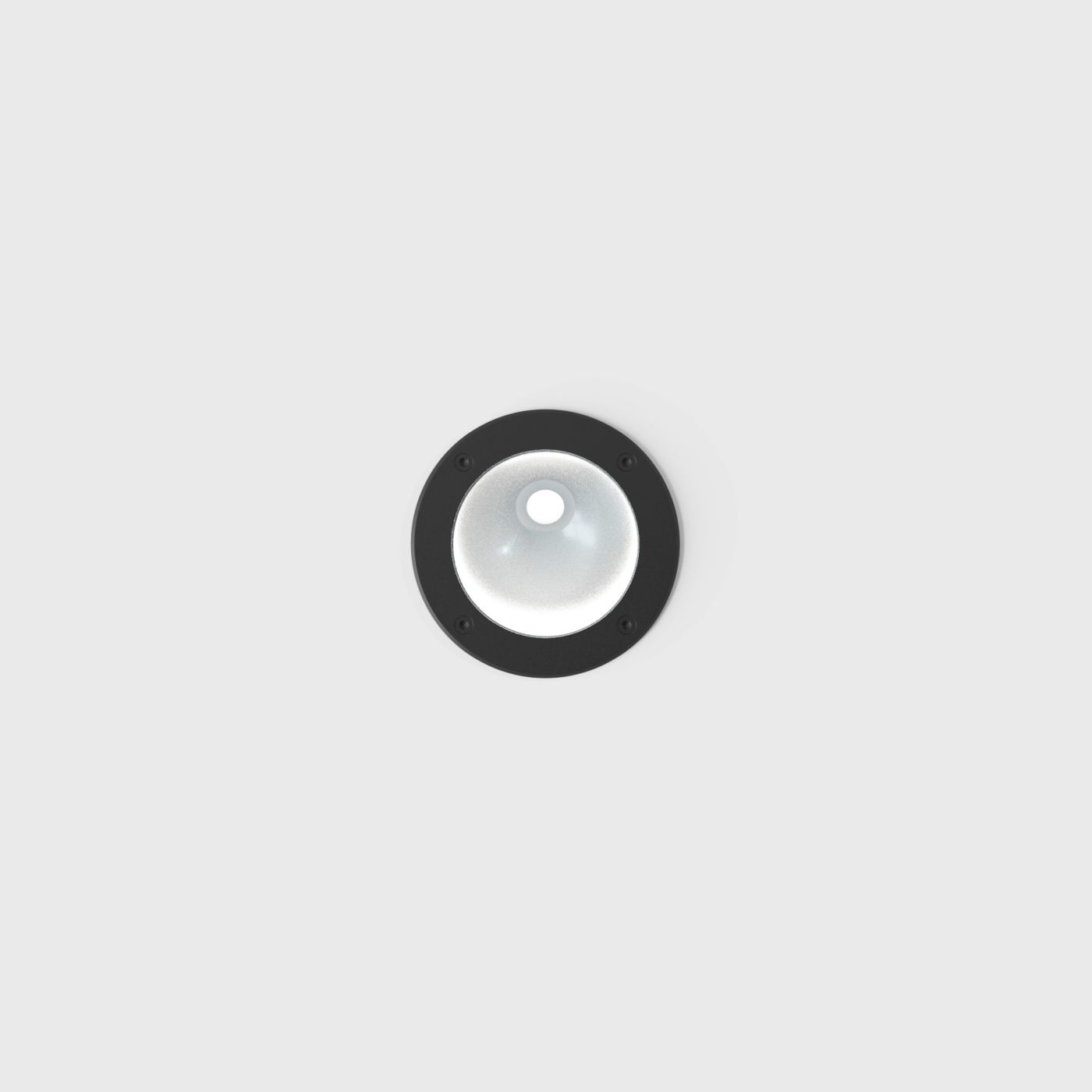 IP44.DE In, Connect empotrable Led negro - con una distribución asimétrica de la intensidad luminosa – Foco de suelo — imagen 4