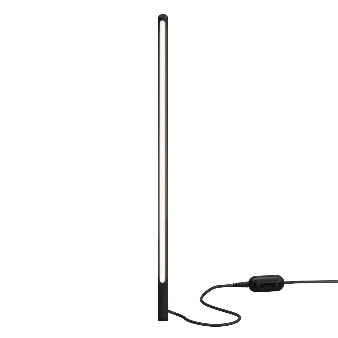 IP44.DE Kal Connect, sobremuro LED negro - 60 cm