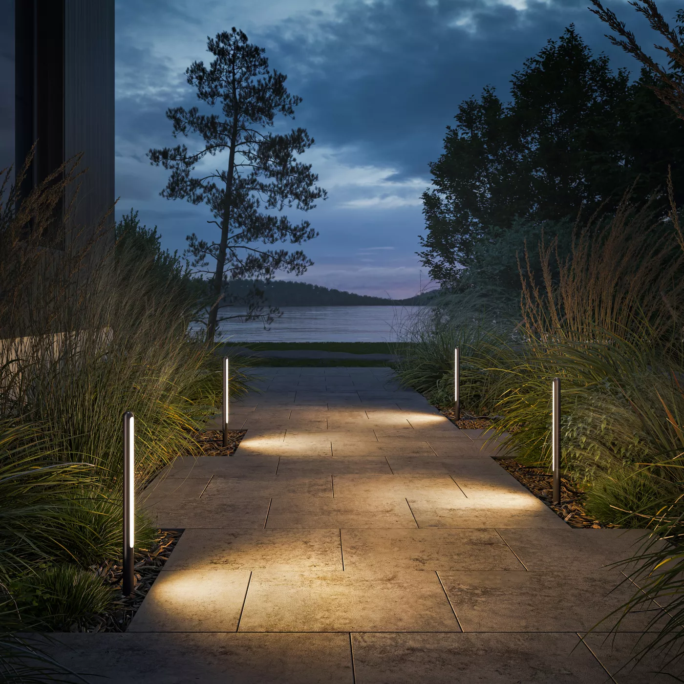 IP44.DE Kal, sobremuro Led con Solar — imagen 3