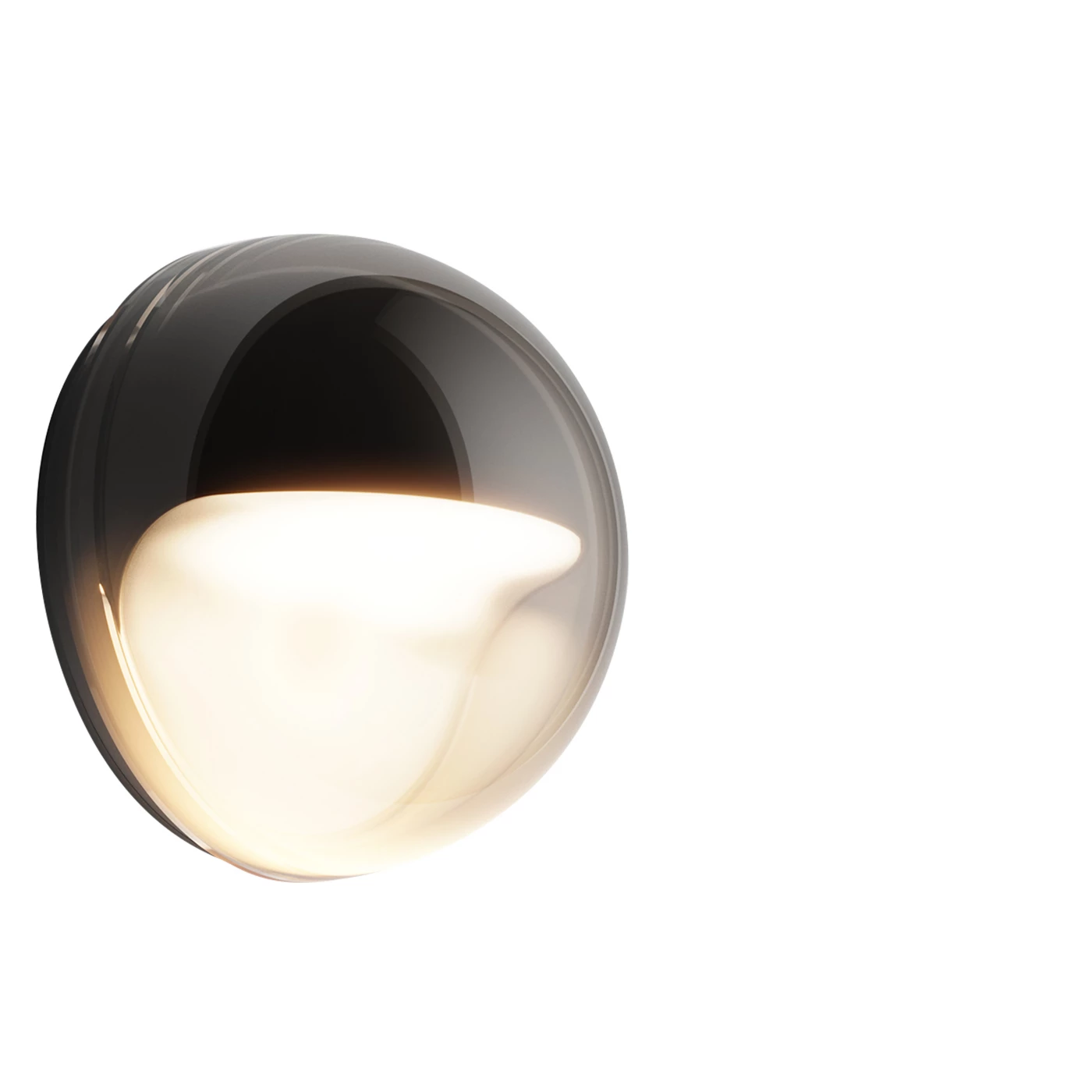 IP44.DE Las.2, lámpara de pared LED negro - DALI