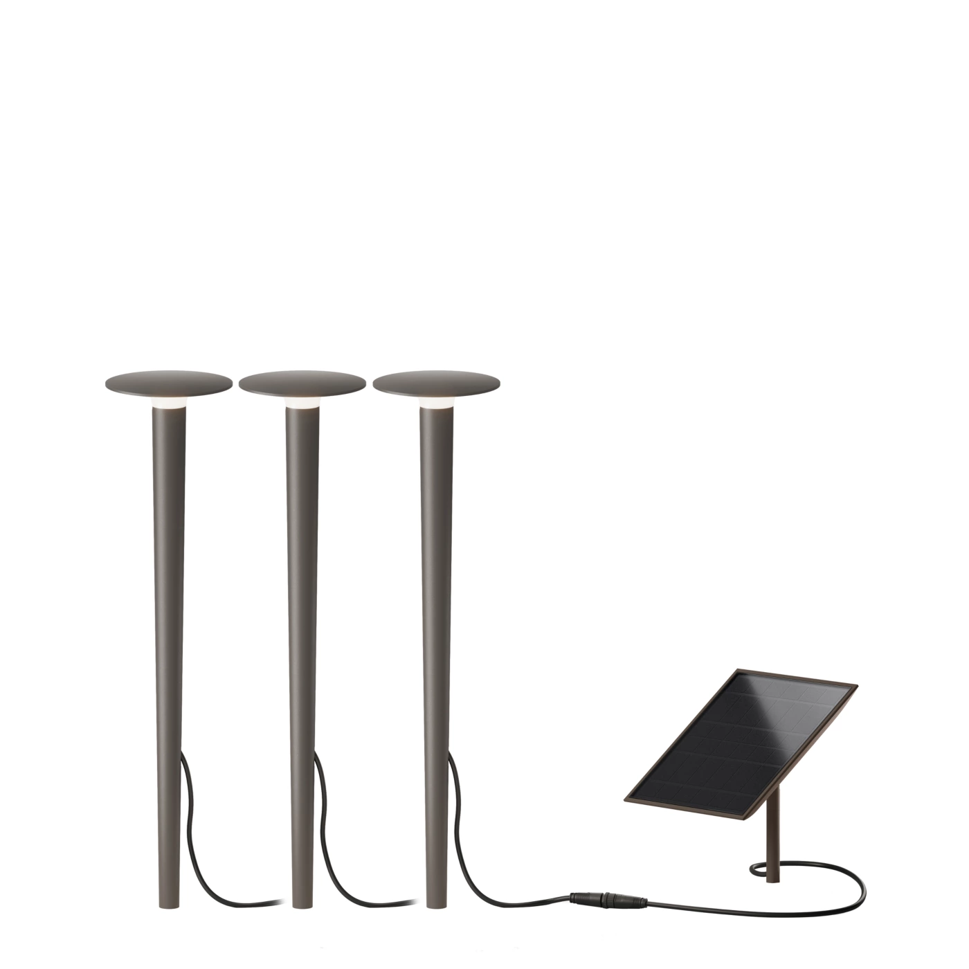Lix Spike Solar Join, luz solar LED - set de 3