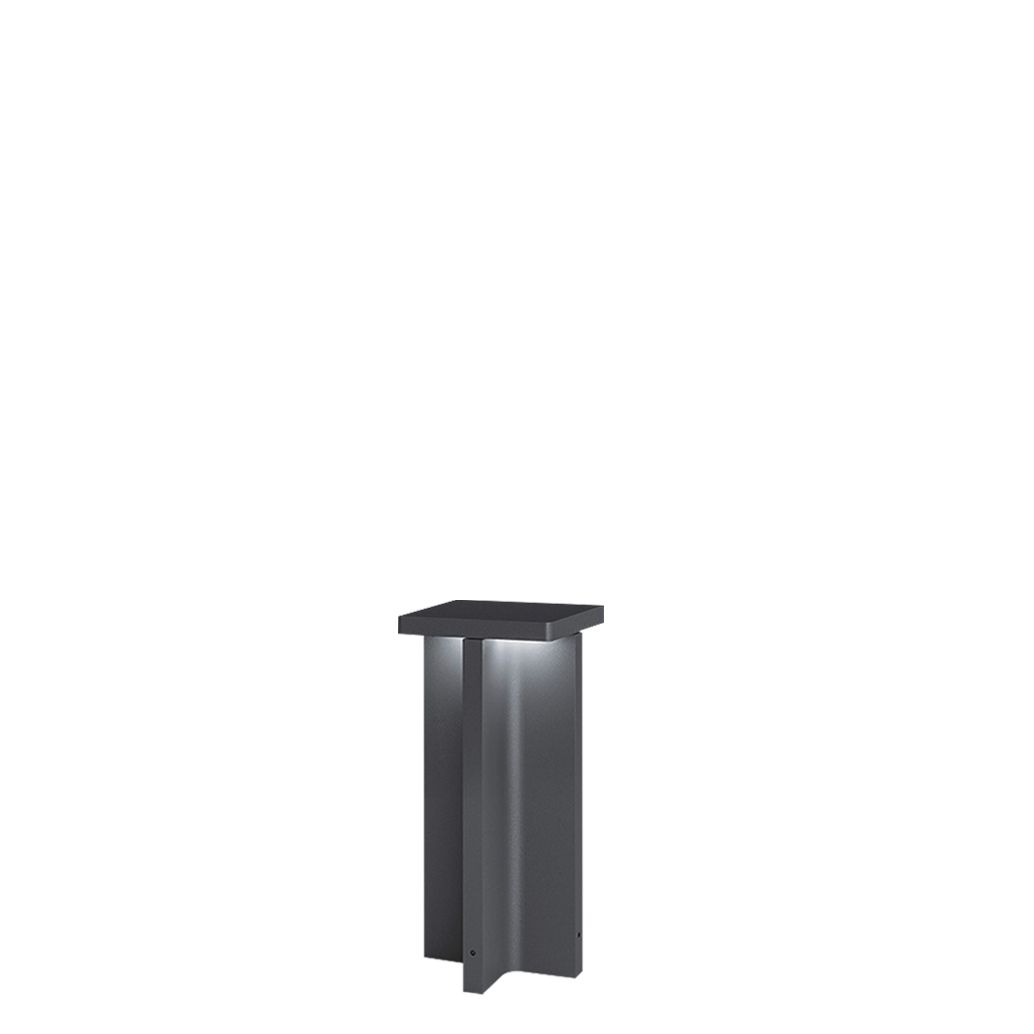 IP44.DE Mir X, luz de pedestal LED antracita - 2.700 K