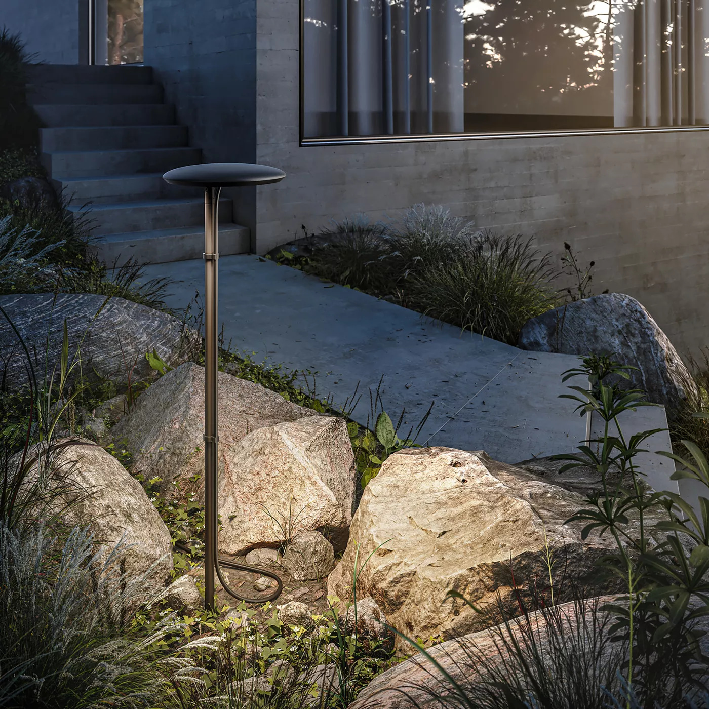 IP44.DE Pad, con piqueta para jardín – Lámpara de pie led — imagen 5