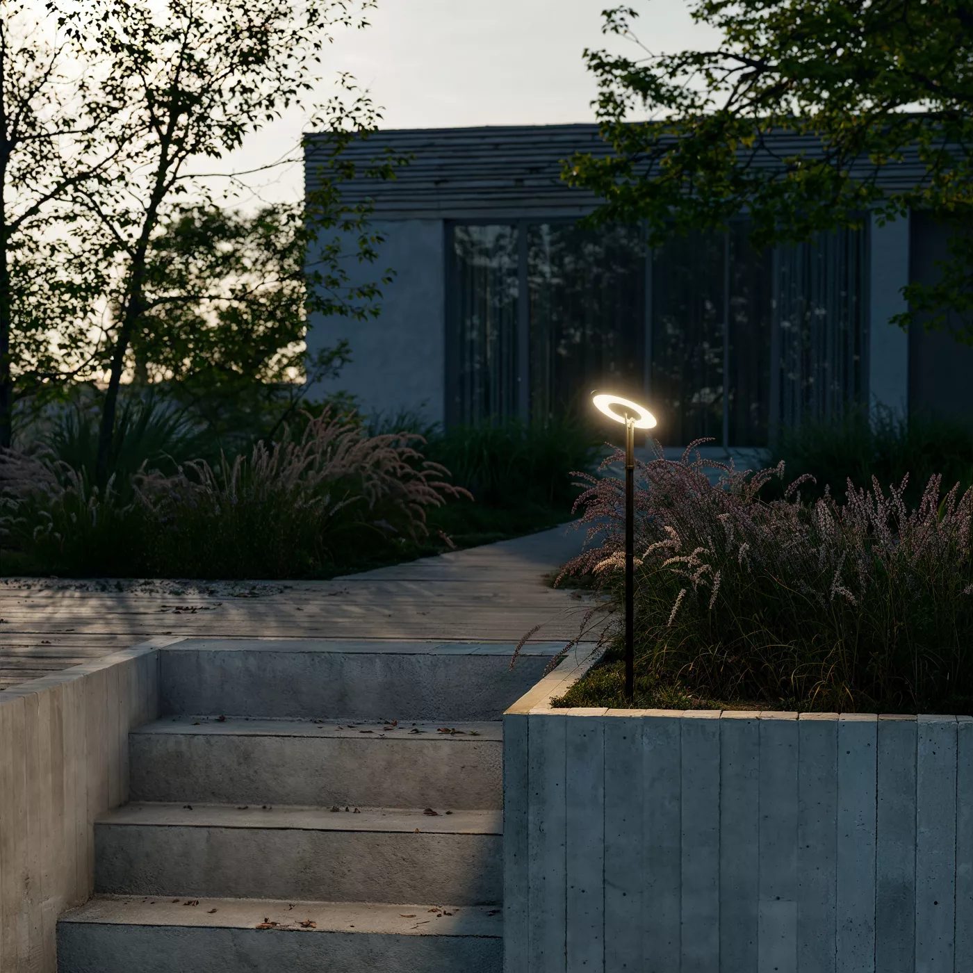 IP44.DE Pad, con piqueta para jardín – Lámpara de pie led — imagen 6