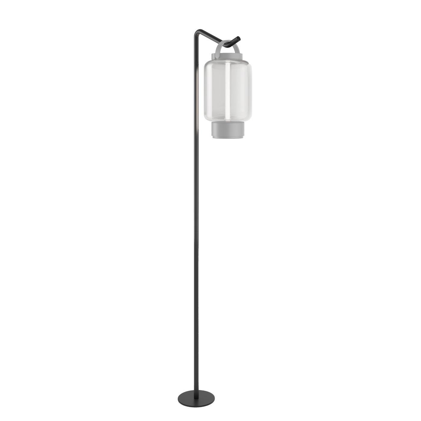 IP44.DE Pie para Qu recargables Led negro – Lámpara — imagen 3